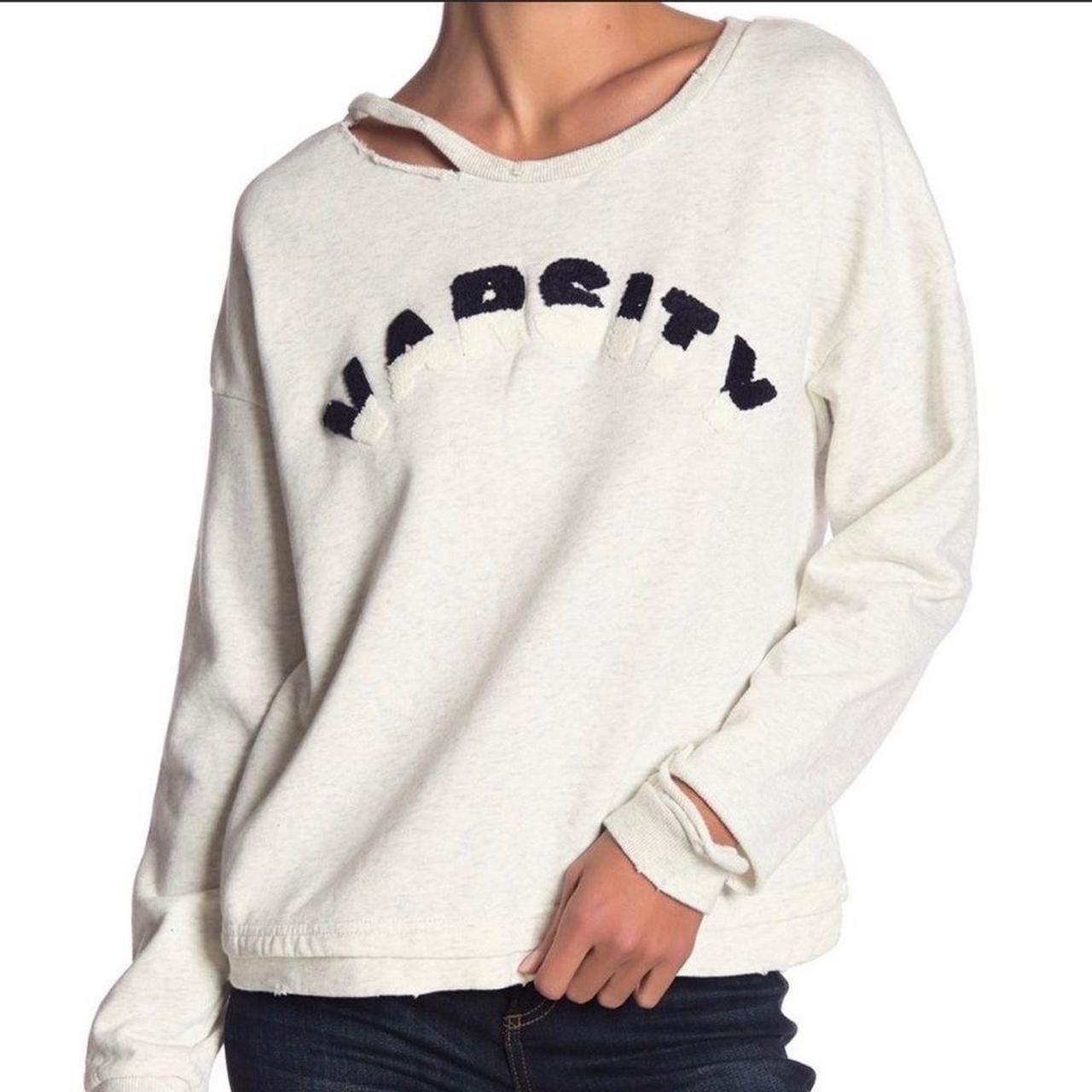 Honey punch distressed sweatshirt hotsell