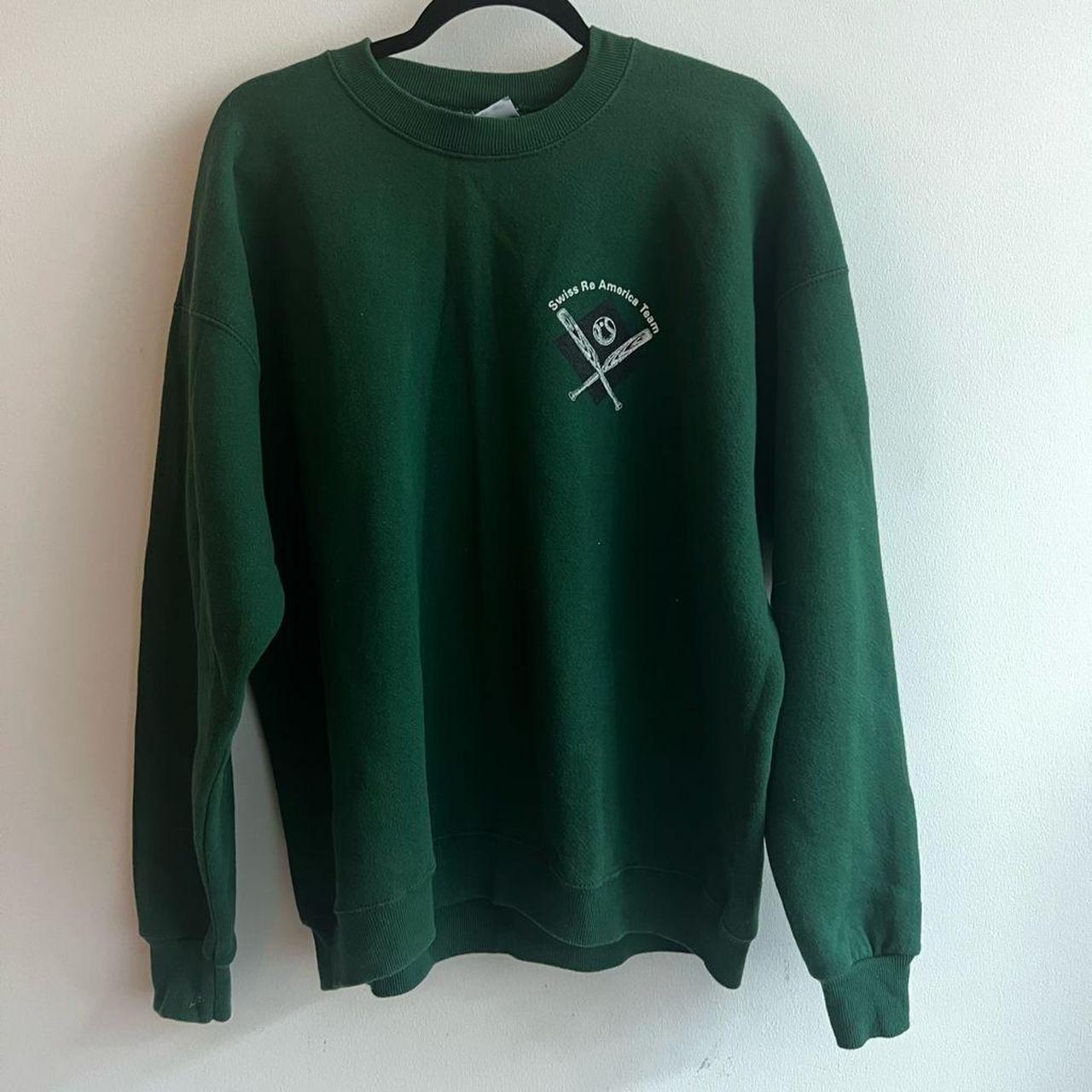 Men's Green Sweatshirt | Depop