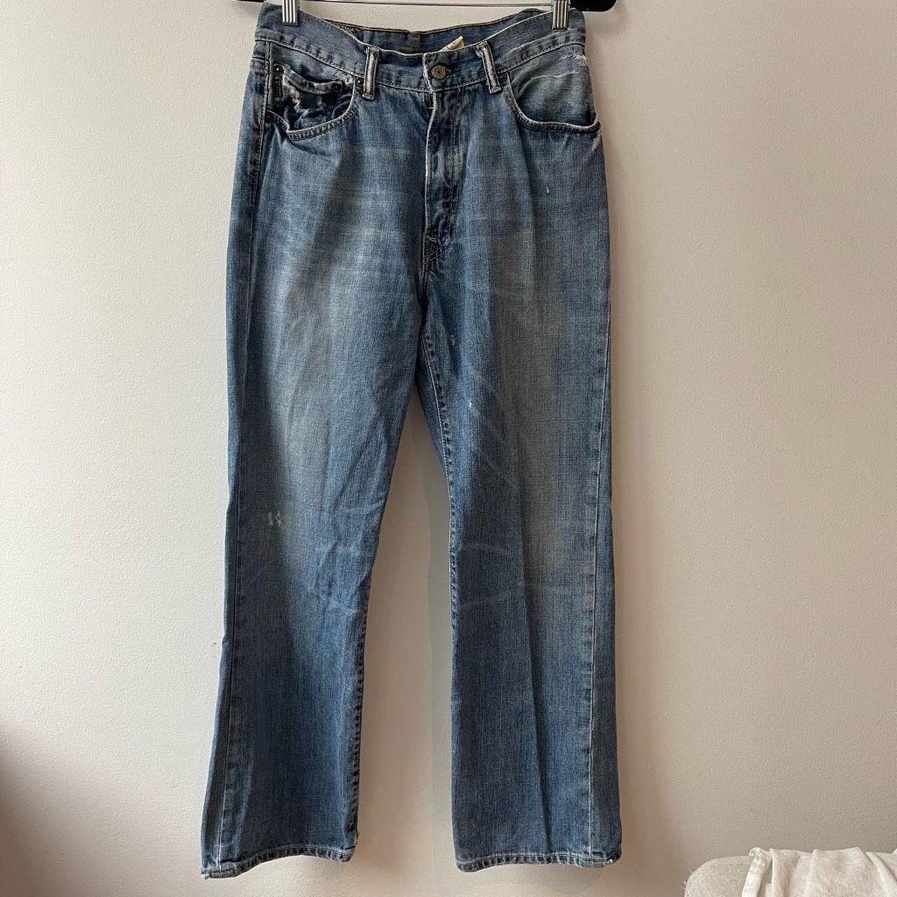 Abercrombie & Fitch Men's Straight Cut Jeans Denim... - Depop