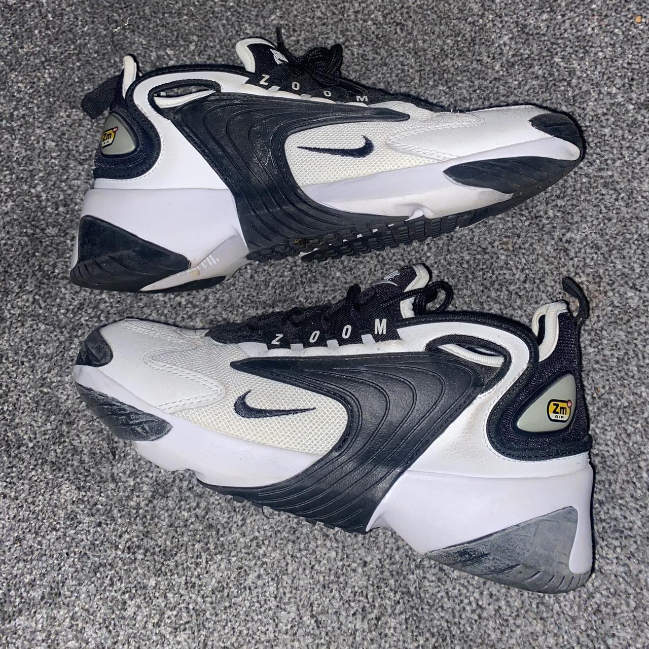 Nike zoom 2k 2024 junior black and white