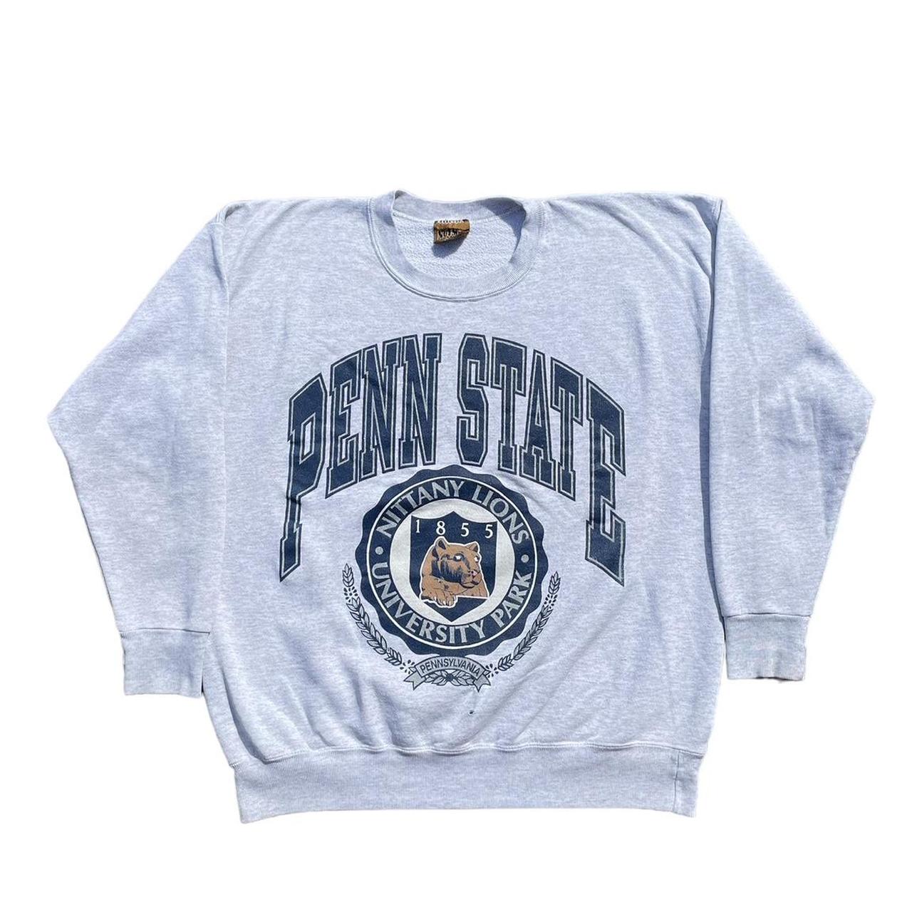 Mens vintage 90s nutmeg penn state university... - Depop