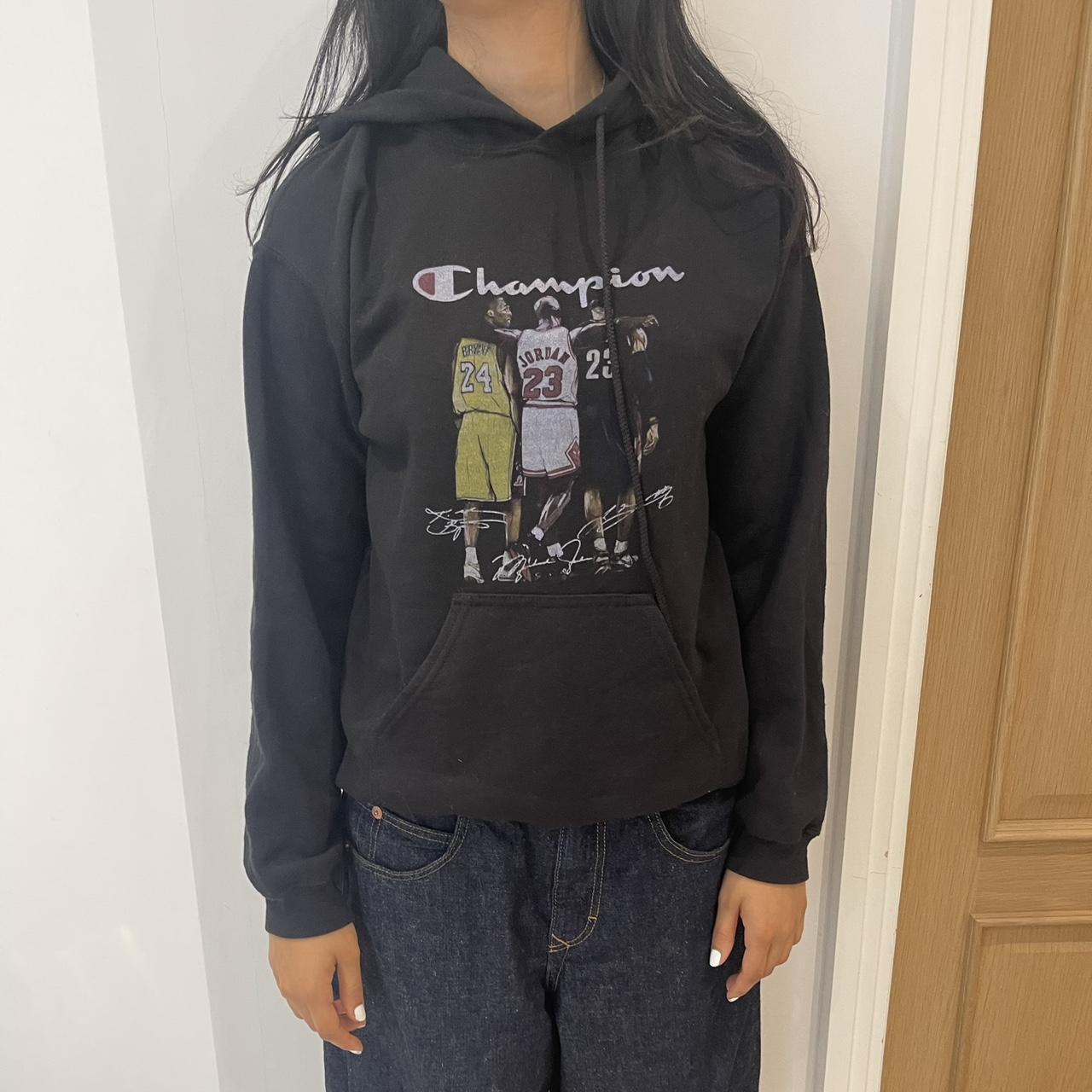 champion hoodie lebron kobe jordan