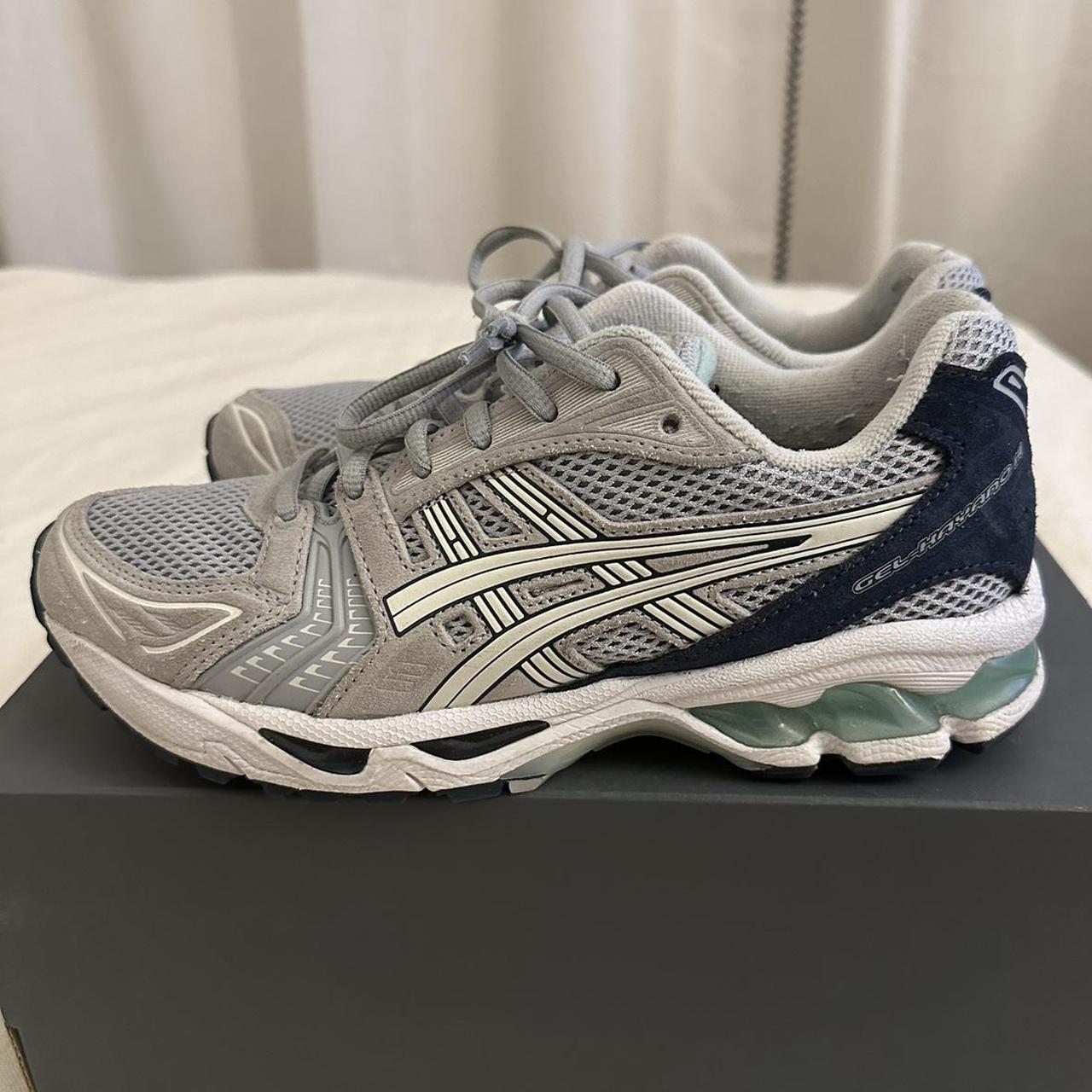 Asics gel kayano hotsell trainer suede navy grey