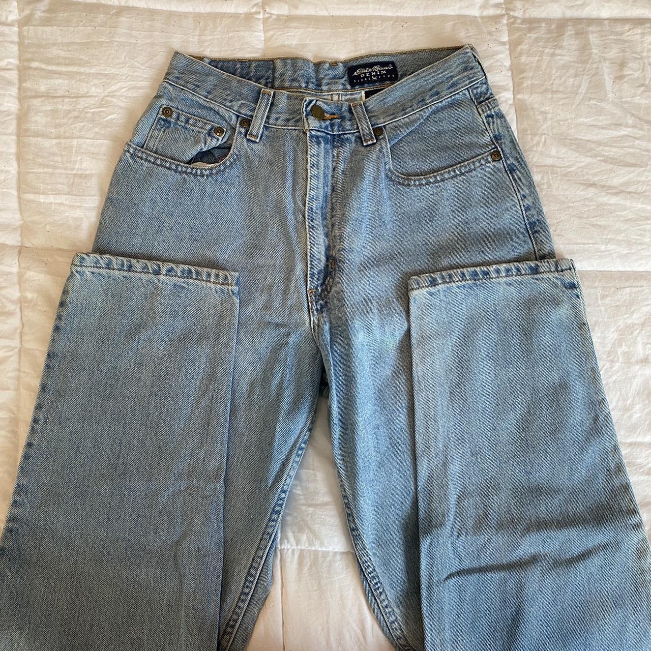 Eddie Bauer Women's Blue Jeans | Depop