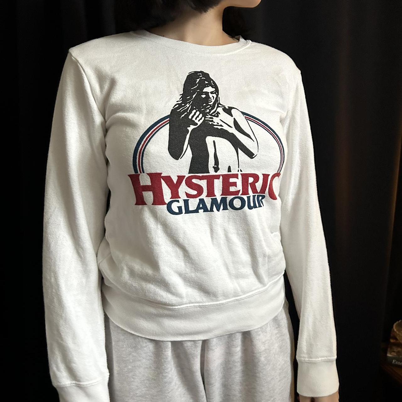 Hysteric Glamour Men's White and Red Sweatshirt (3)