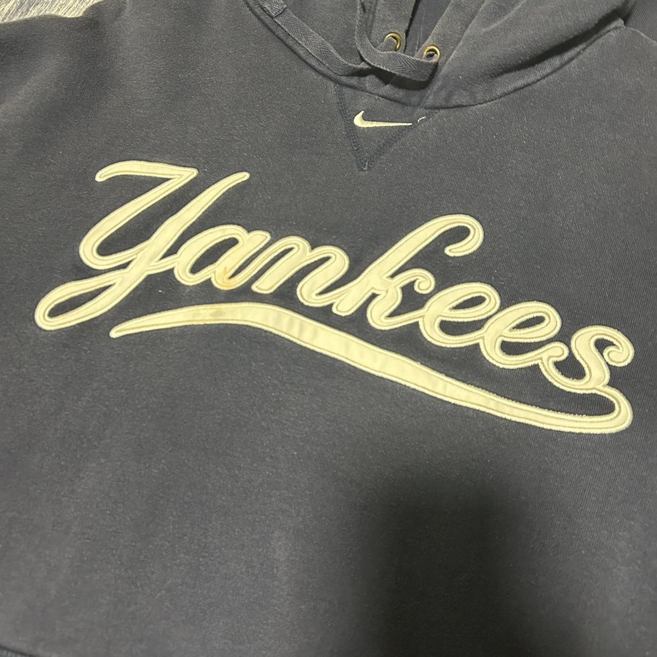 Yankees Nike Pullover Jersey. Center Swoosh. Size - Depop