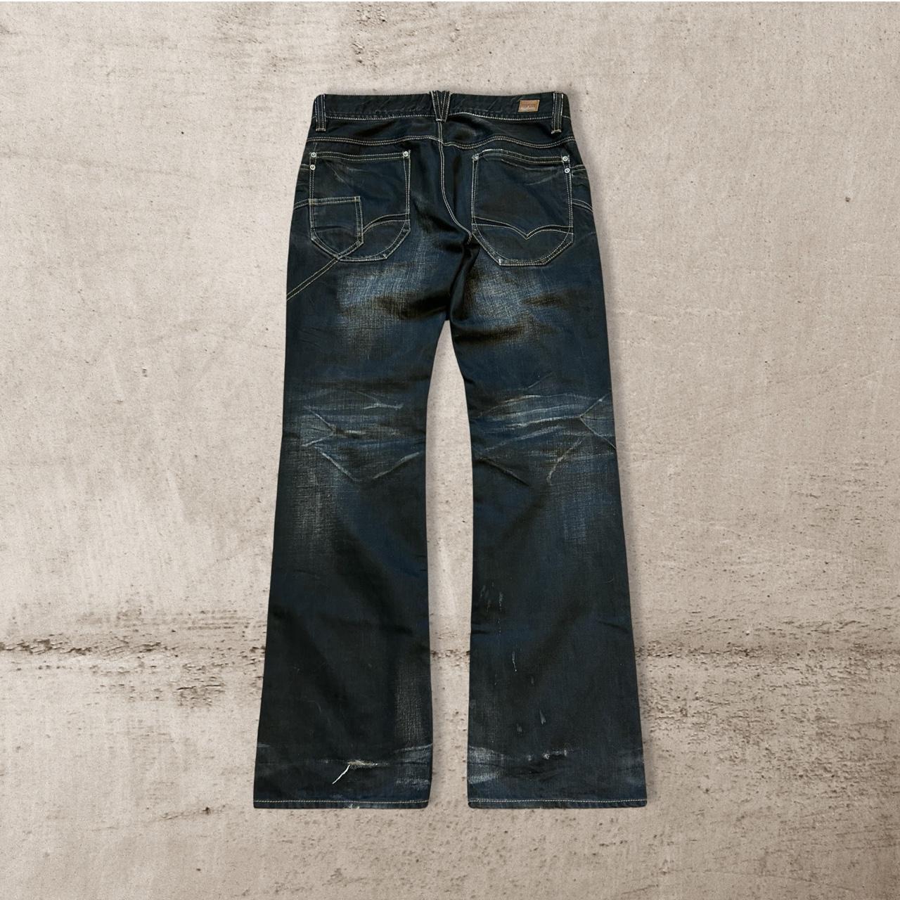 パンツ archive Hysteric Glamour boot cut pants Pre-owned] Hysteric Glamour Reconstructed Denim Pants