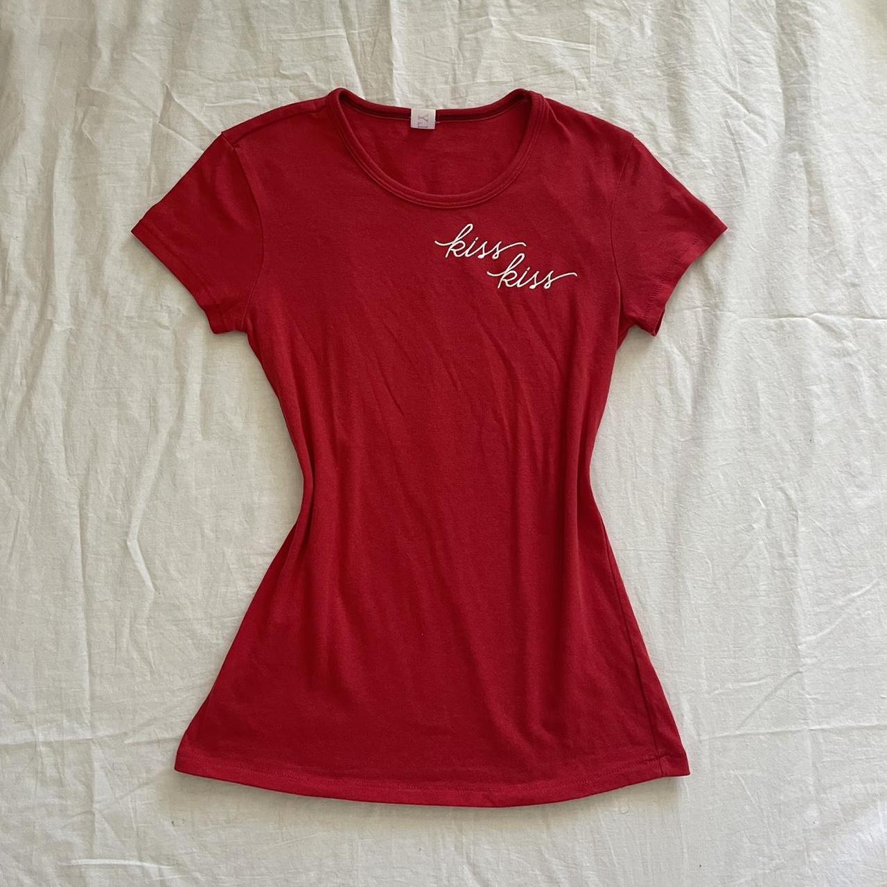 Women's Red T-shirt | Depop