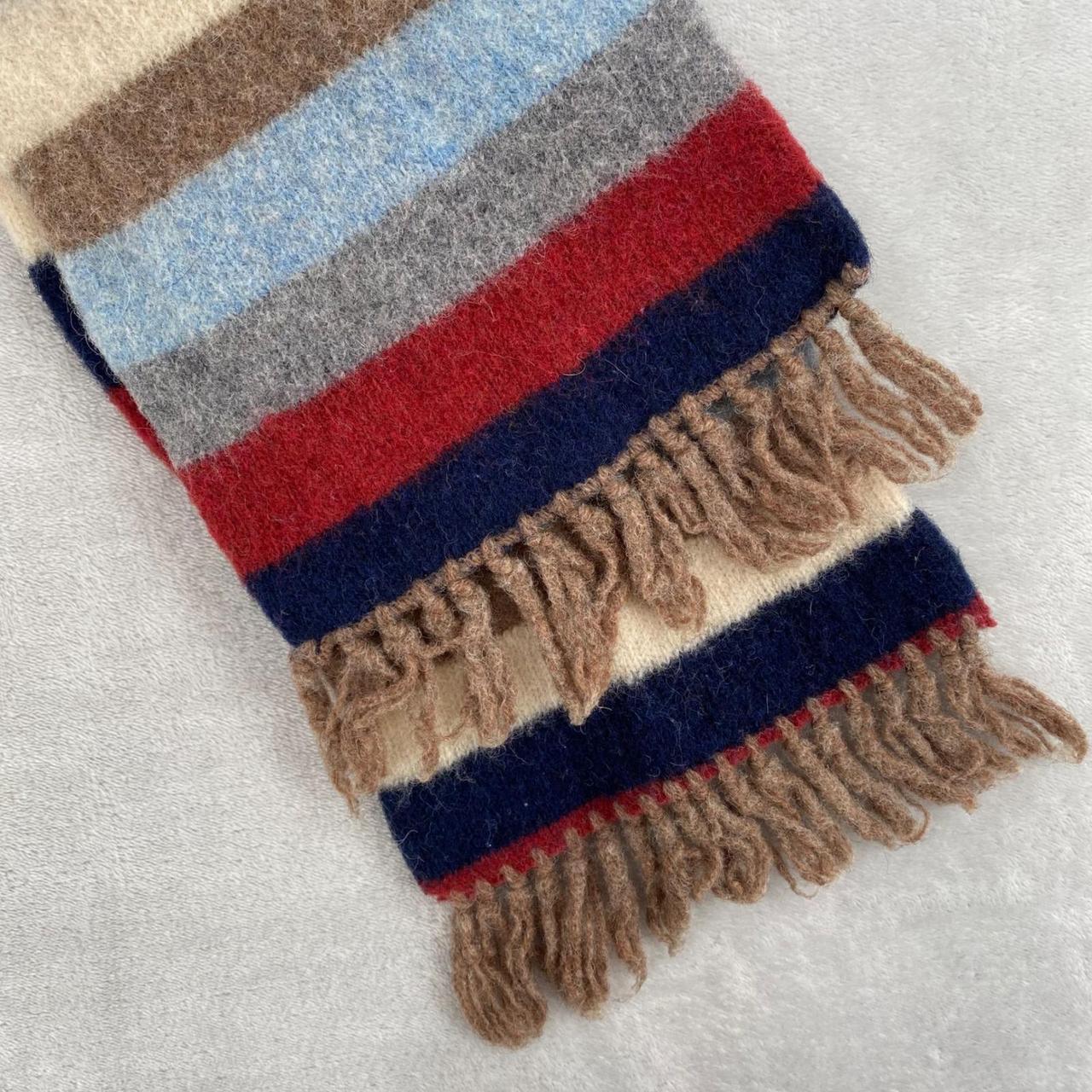 Pendleton Men's Scarf - Cream/Grey – Pendleton St… - image 3