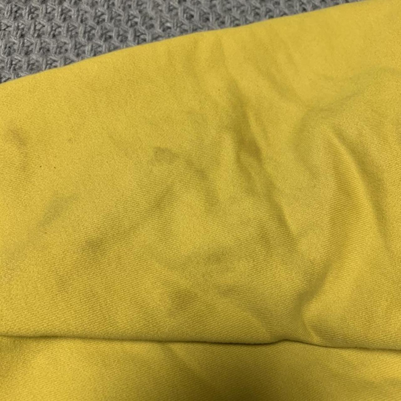Corteiz yellow Alcatraz logo hoodie - size... - Depop