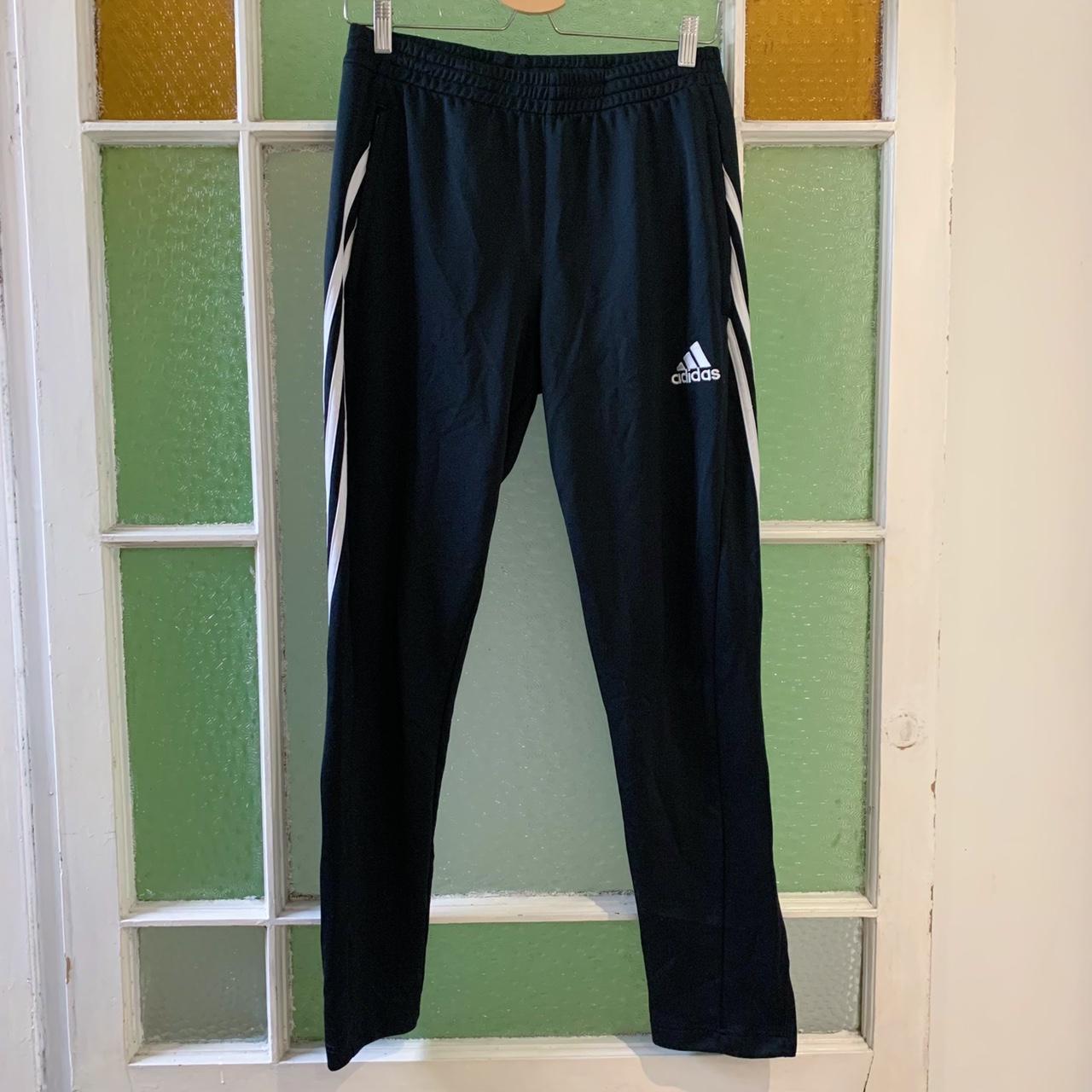 ADIDAS SLIMLINE JOGGERS . Size M . Slim leg joggers... Depop