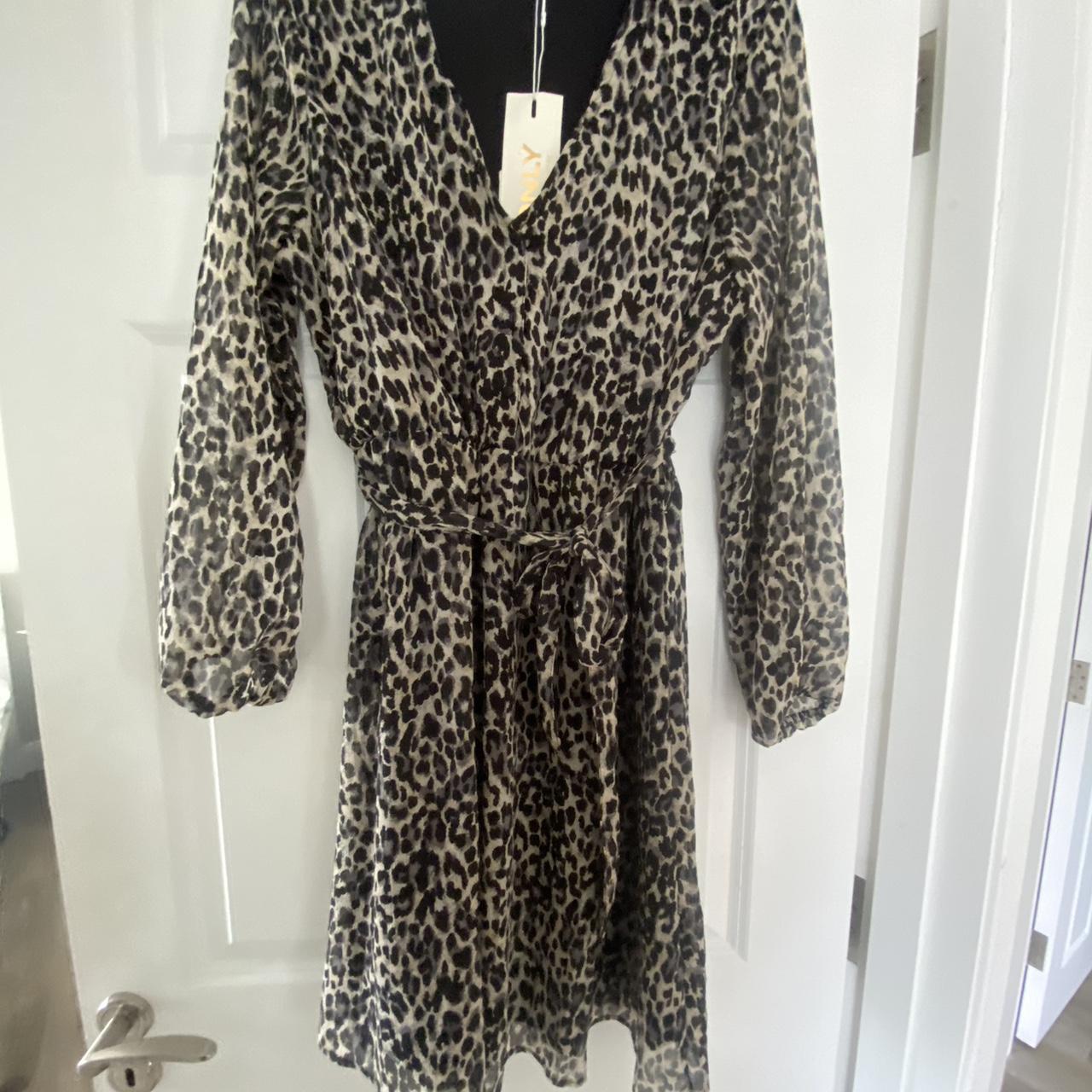 Dv8 leopard print dress best sale