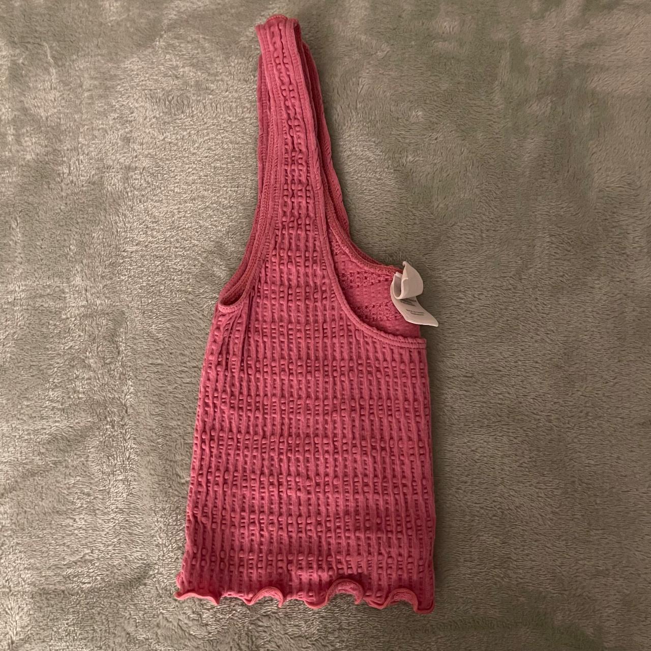 PacSun Women's Pink Vest | Depop