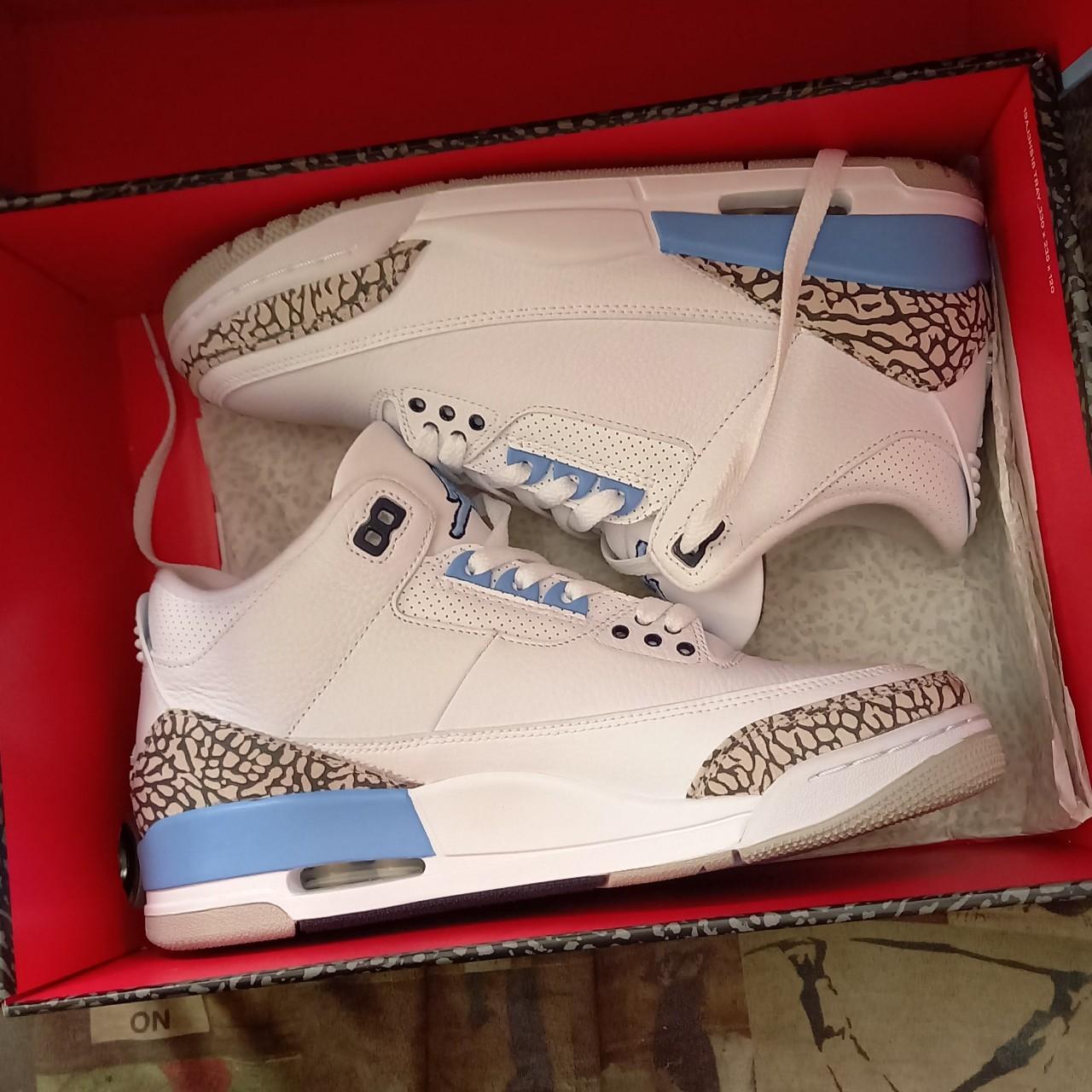 Jordan retro UNC baby blue, Size Worn a