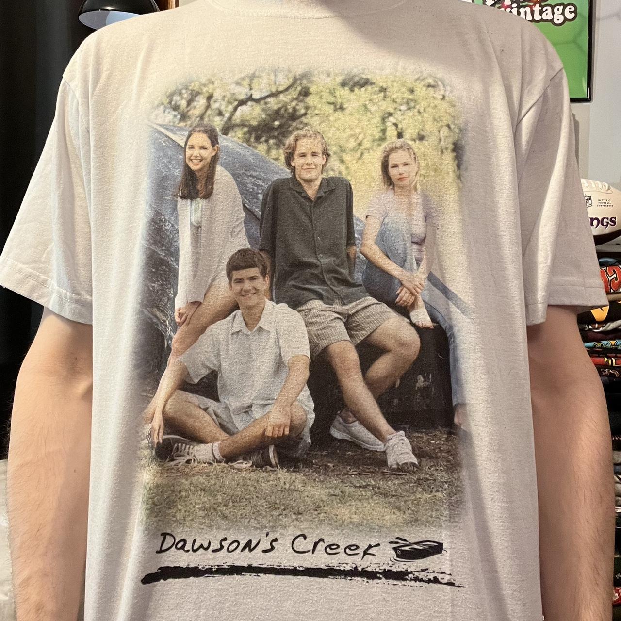 Vintage 1998 Dawsons Creek promo tee. Washed white... Depop