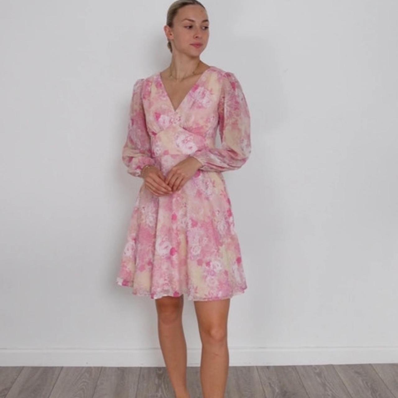 Chi chi london shop pale pink dress