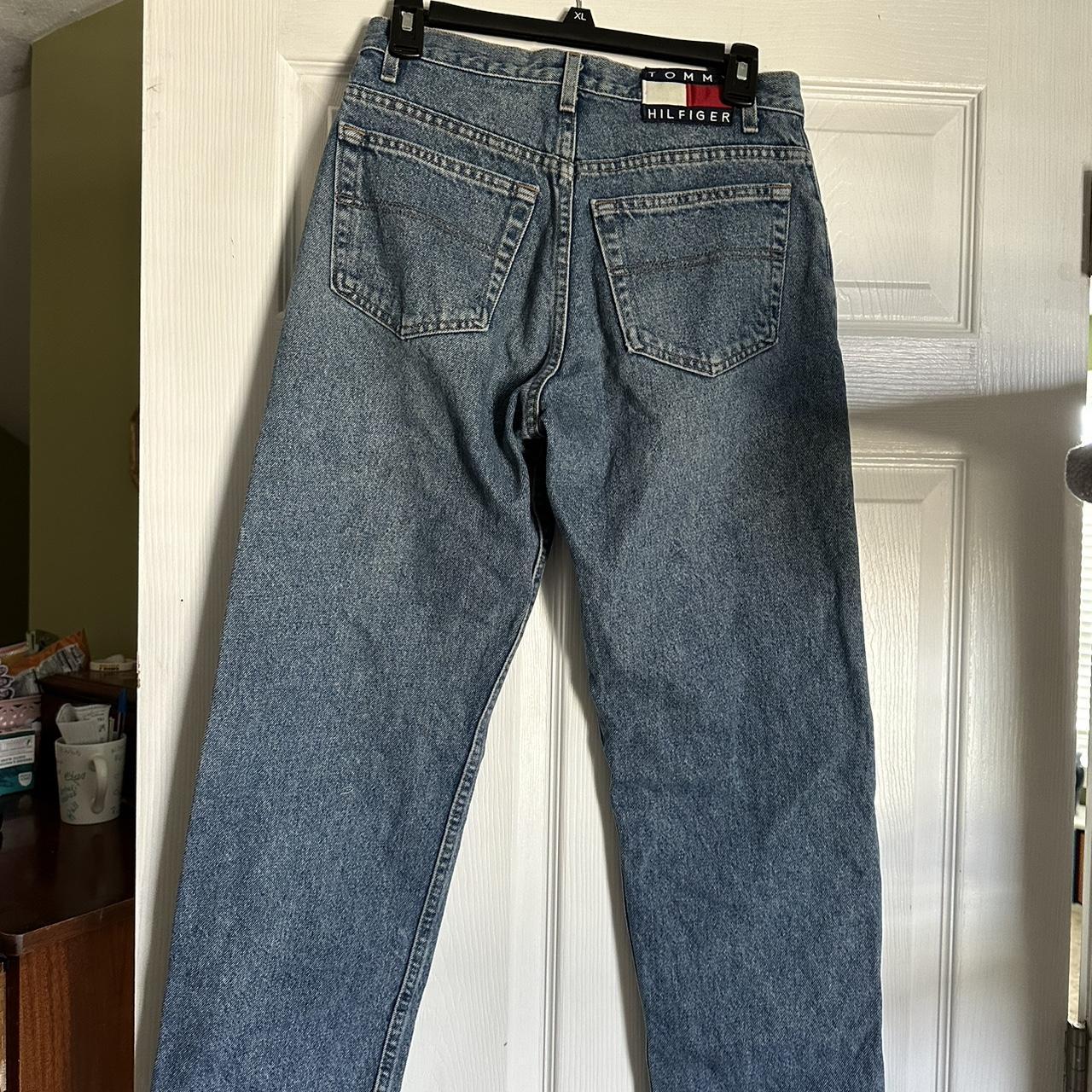 Tommy Hilfiger vintage jeans I believe they are a... - Depop