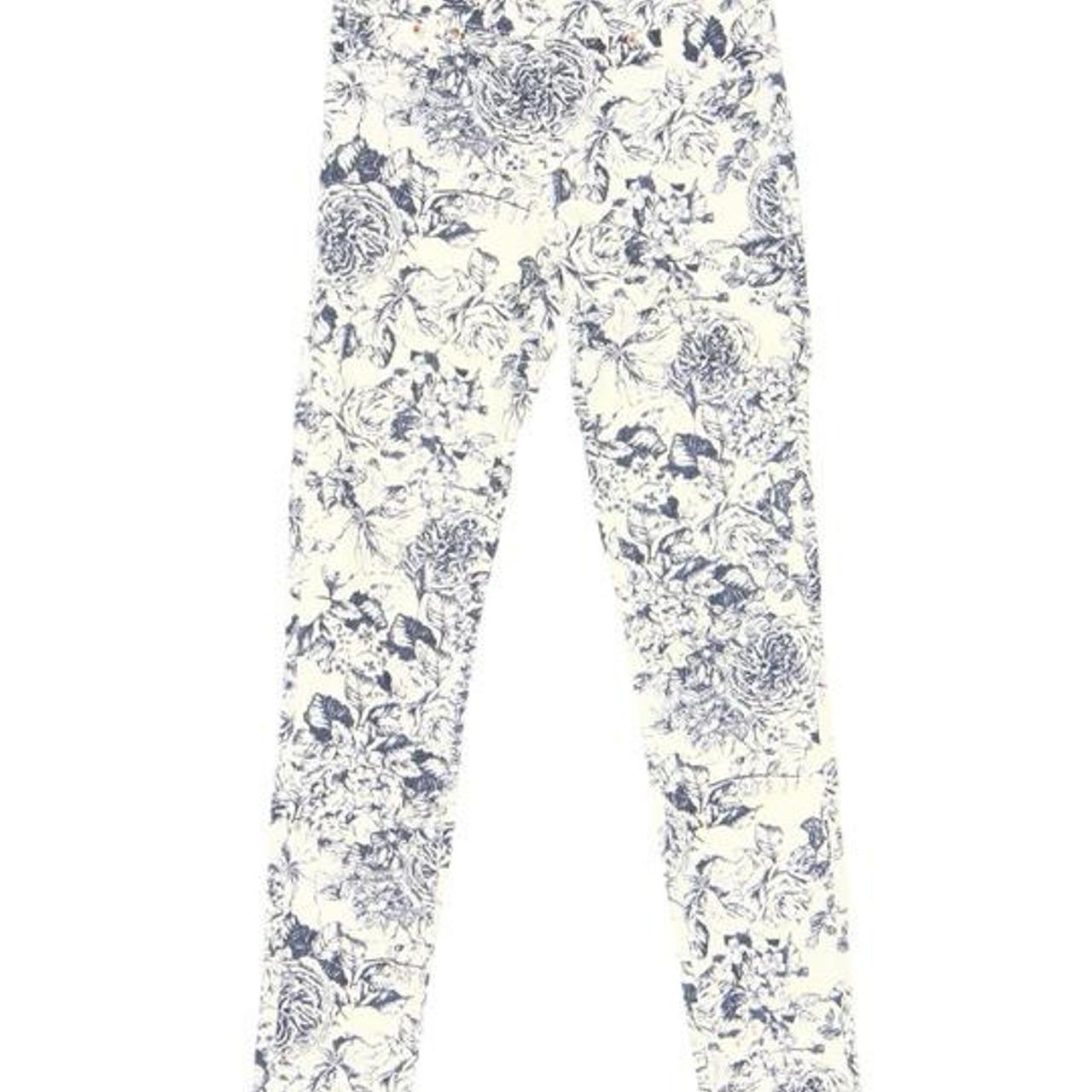 Robell Rose 09 Watercolour Floral Trouser - So Simply