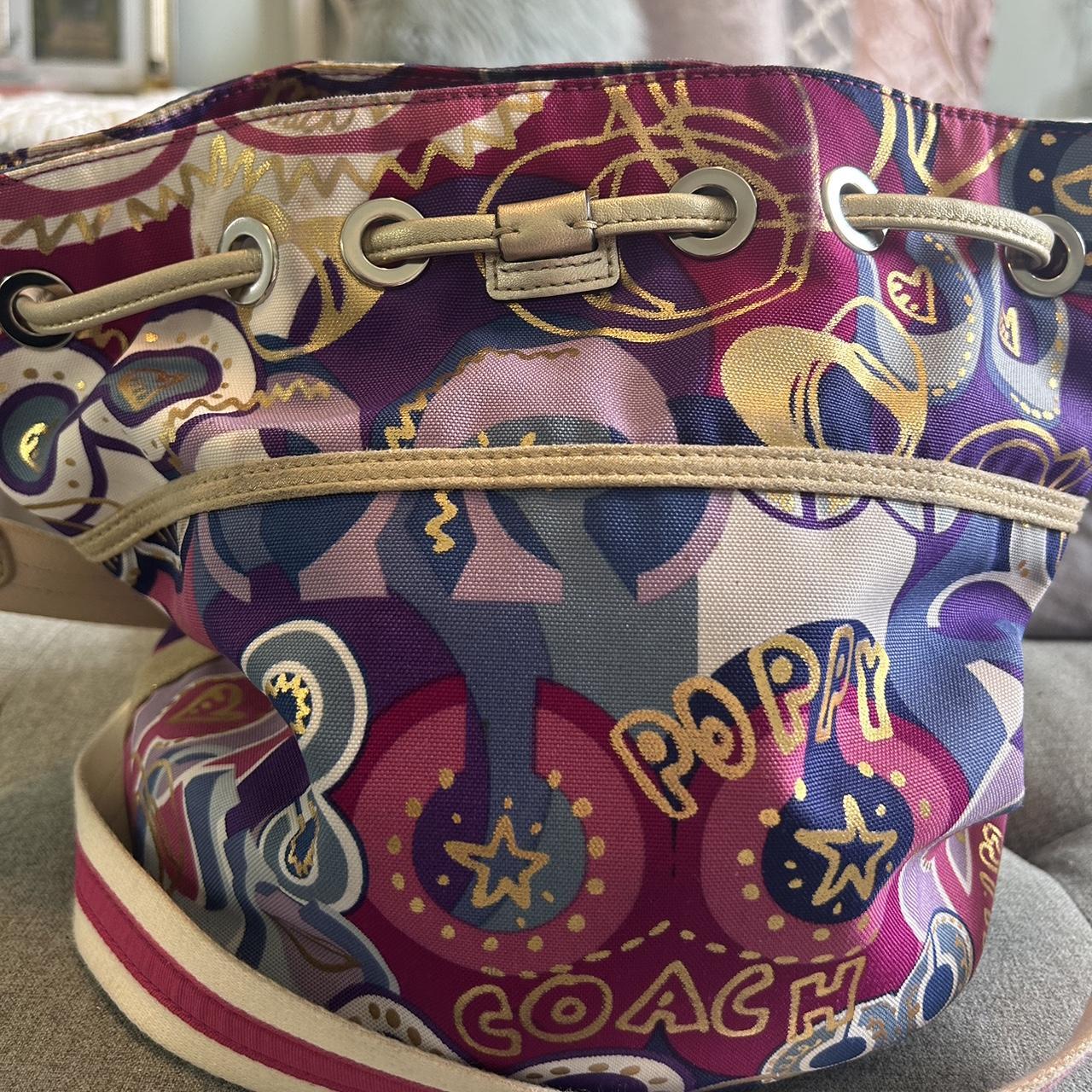 [美品] y2k COACH Poppy 平成ギャル バッグ 美品] y2k COACH Poppy 平成ギャル バッグ - メルカリ
