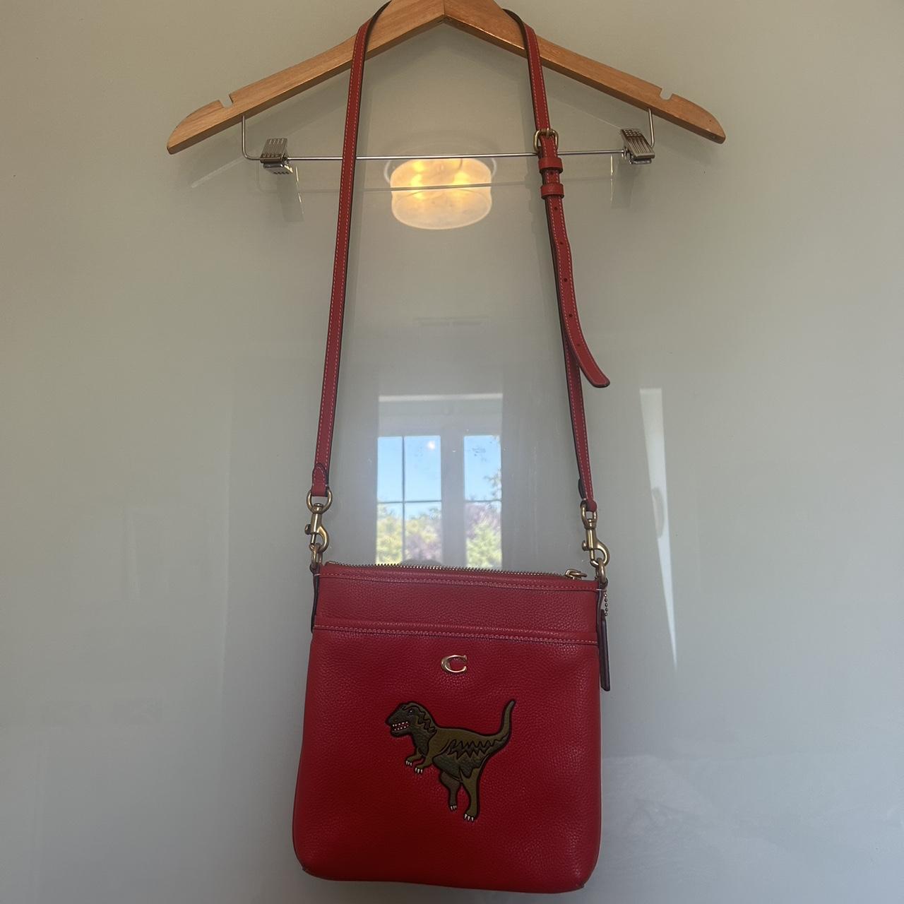 Coach 2way bag Poppy y2k archive 00s Red