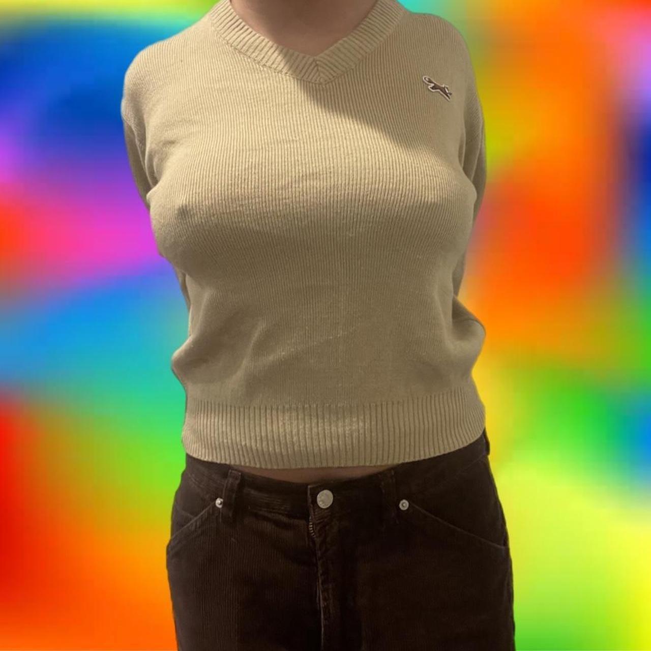  y2k ribbed skater grunge sweater perfect for depop