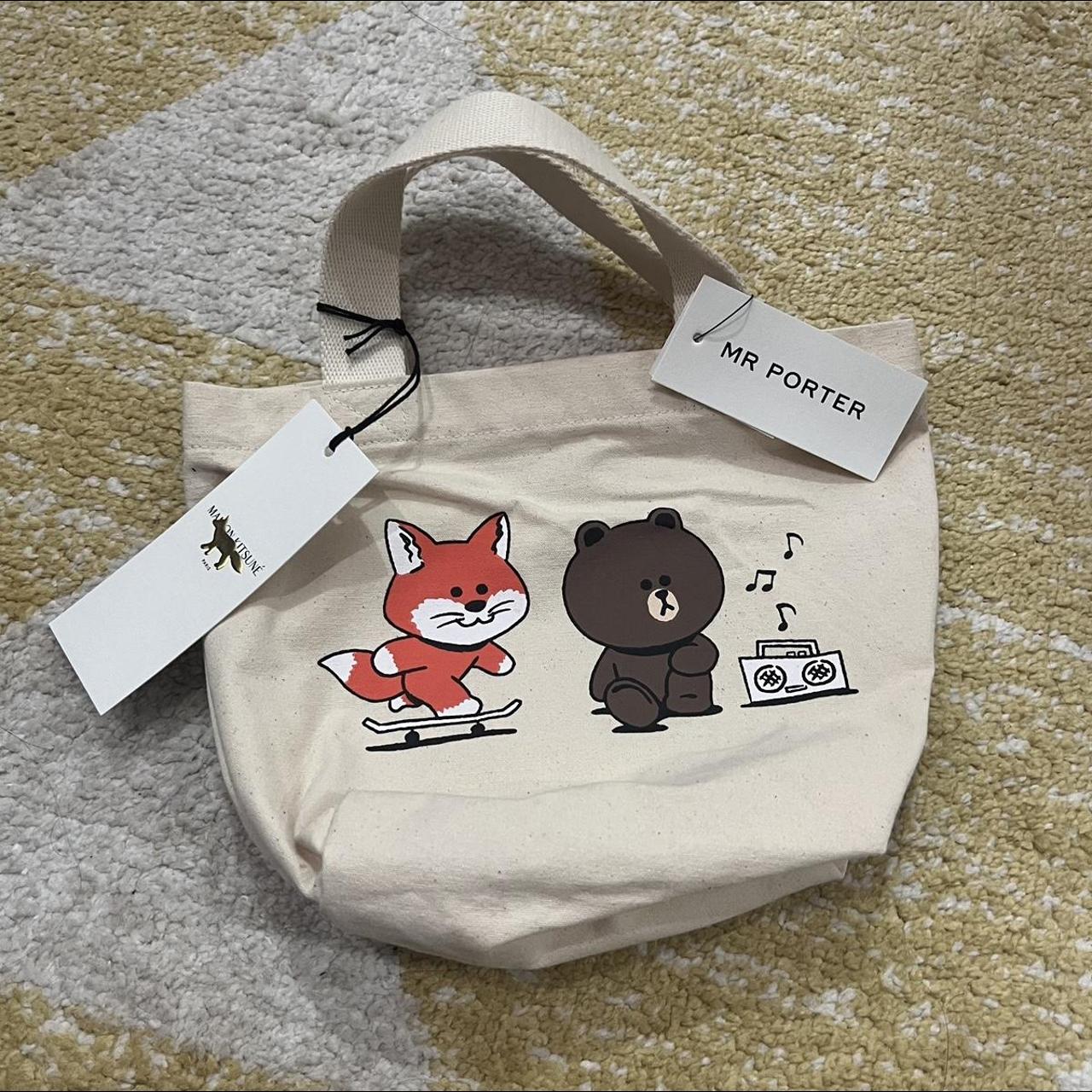 Maison Kitsuné Women's Cream Bag