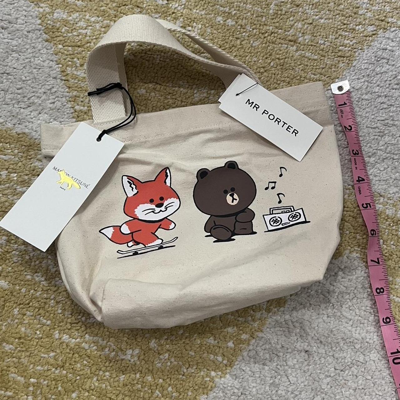 Maison Kitsuné Women's Cream Bag (4)