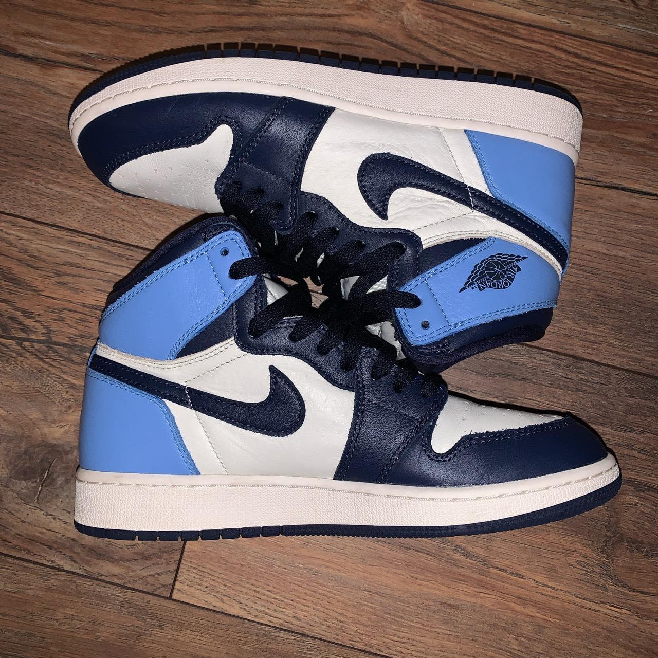 Air jordan 1 obsidian femme hot sale