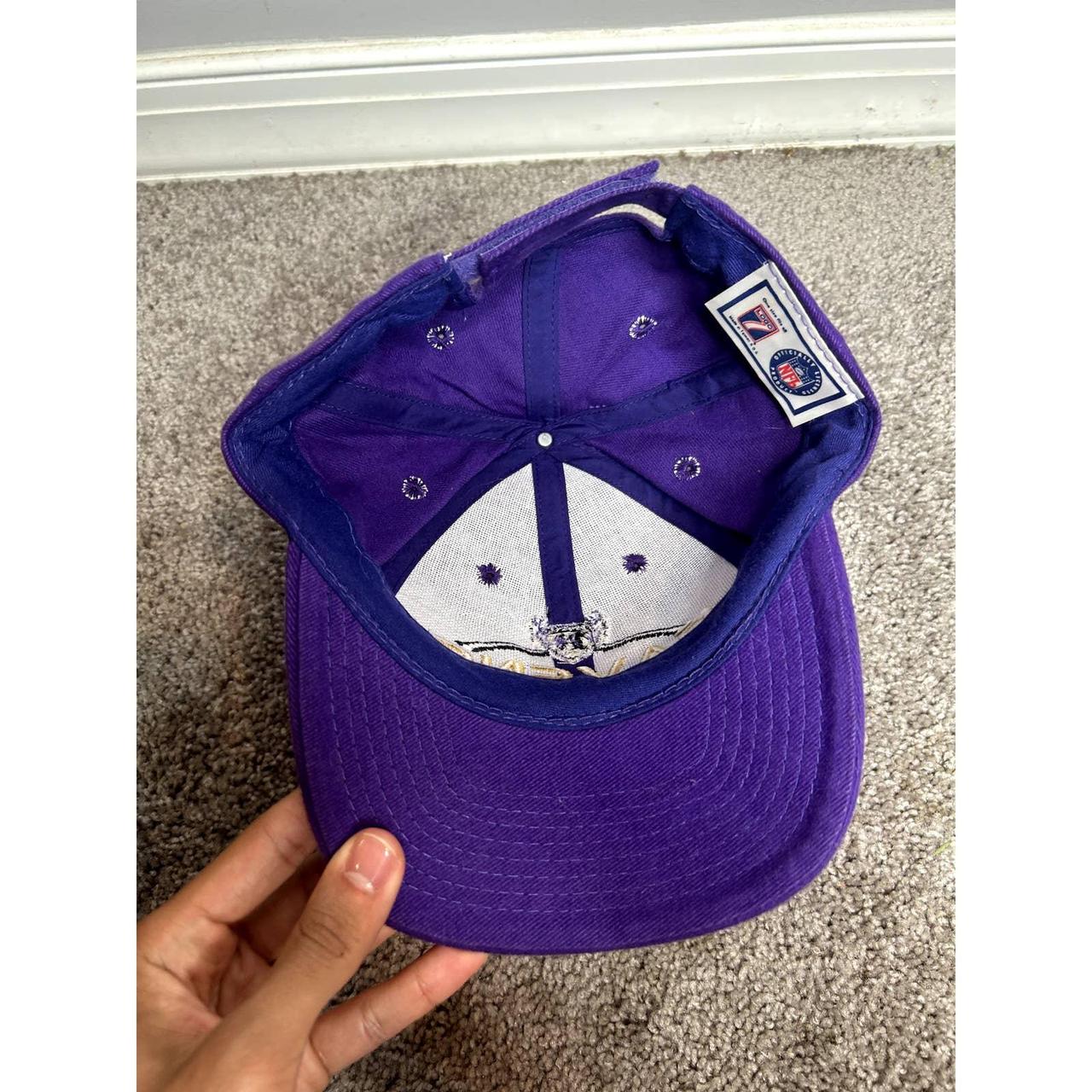 Vintage Logo 7 Baltimore Ravens Hat In great - Depop