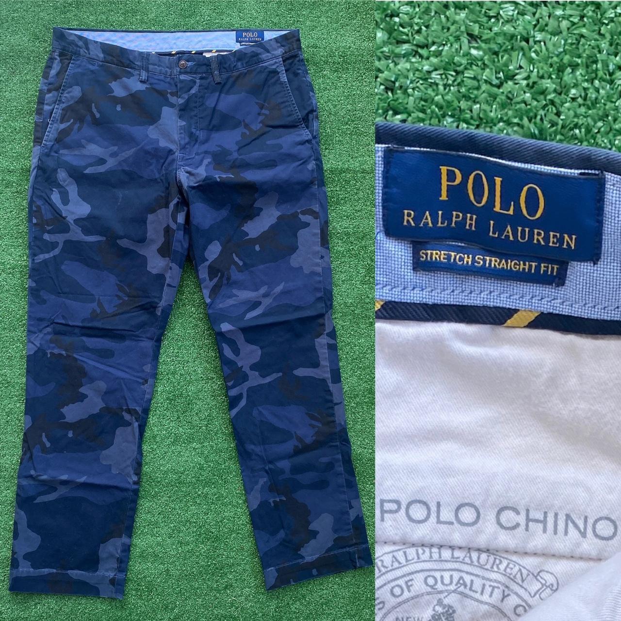 Polo blue hotsell camo pants