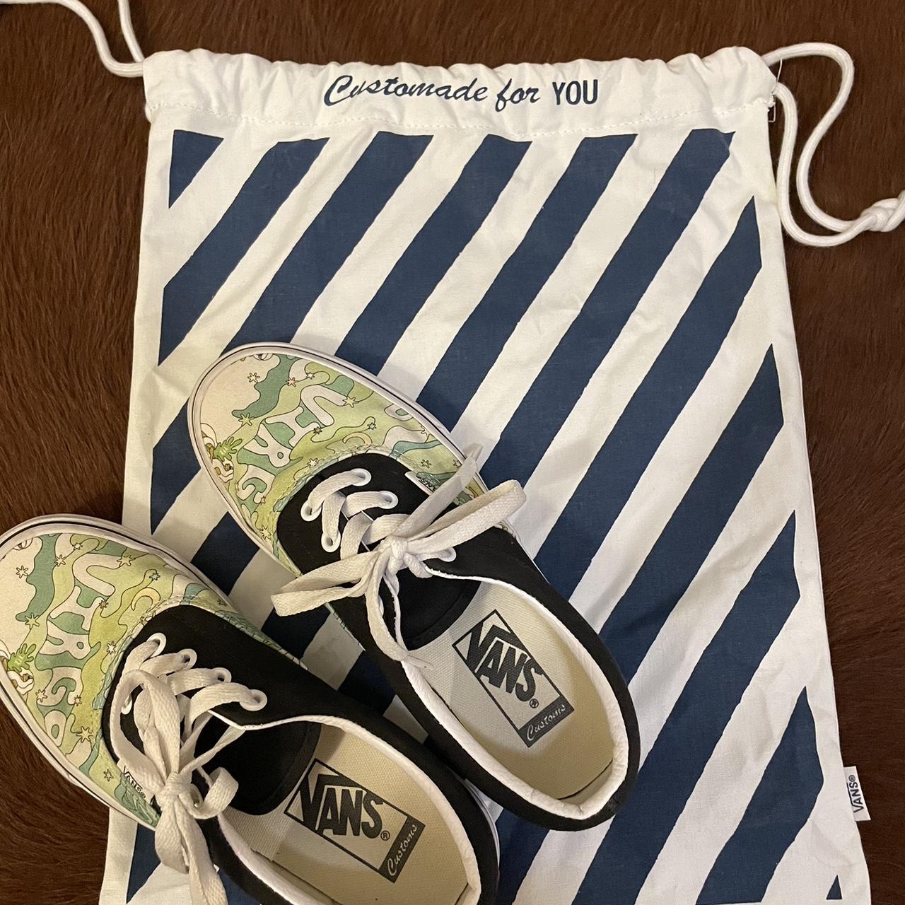 Custom vans shoes “Virgo” zodiac sign. Cutie ‘virgo’... Depop