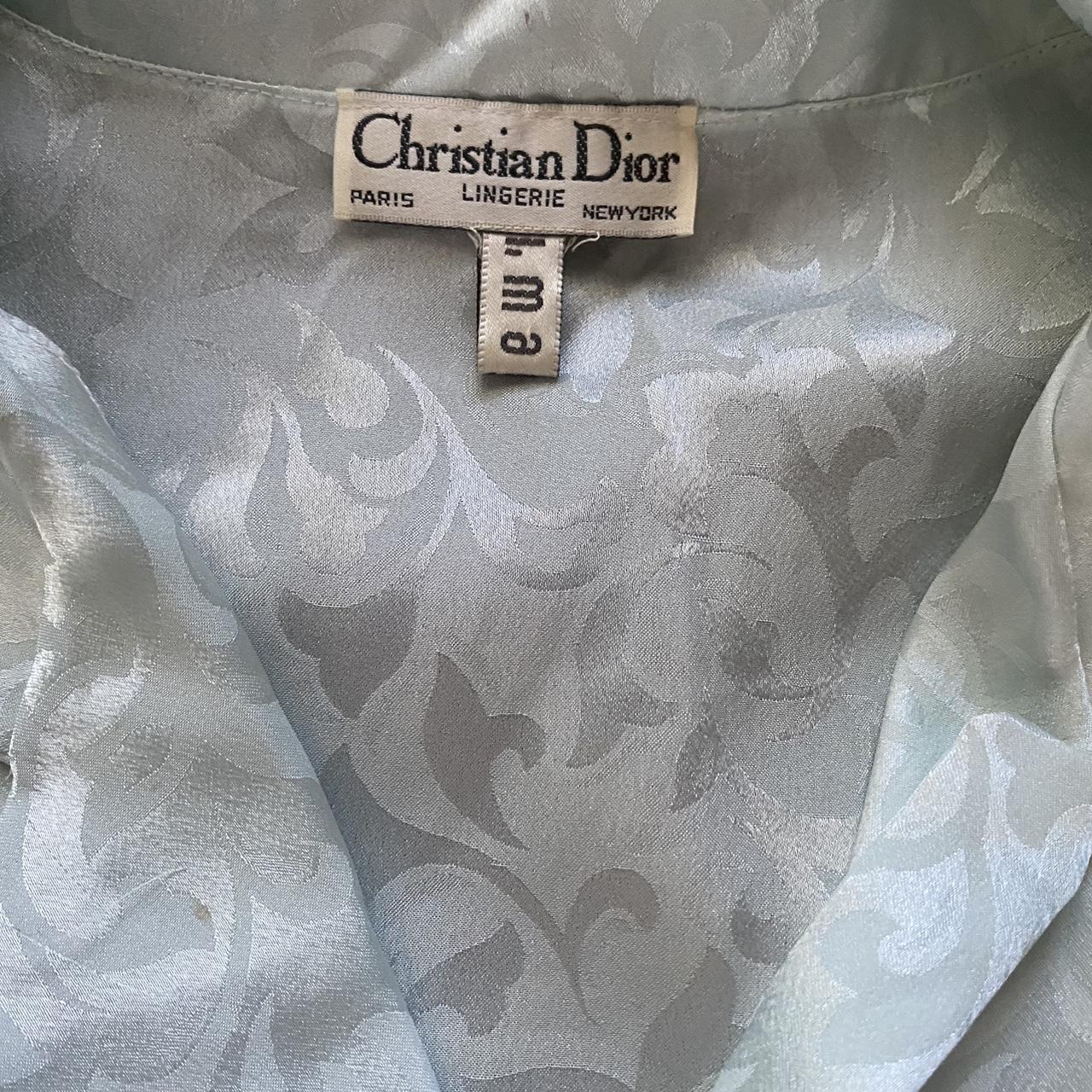 Christian Dior Women's Blue Pajamas | Depop