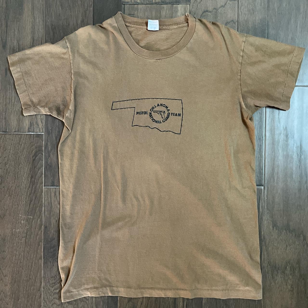 Vintage 90s Oklahoma National Guard Pistol Team 🤠... - Depop