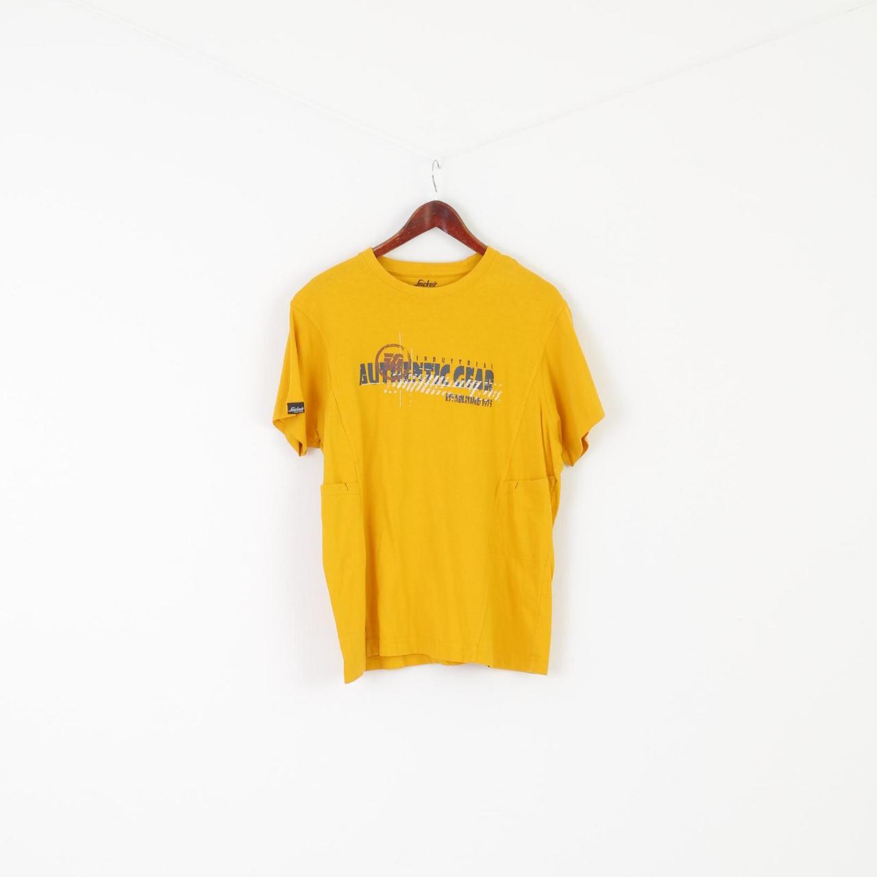 Men's Yellow T-shirt | Depop