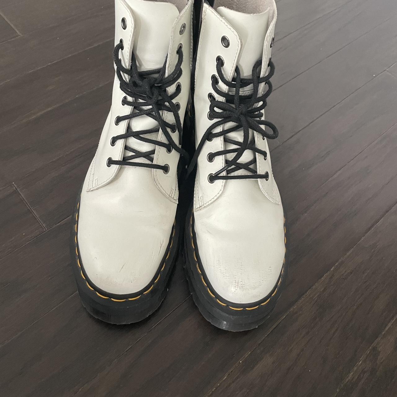 martens white boots