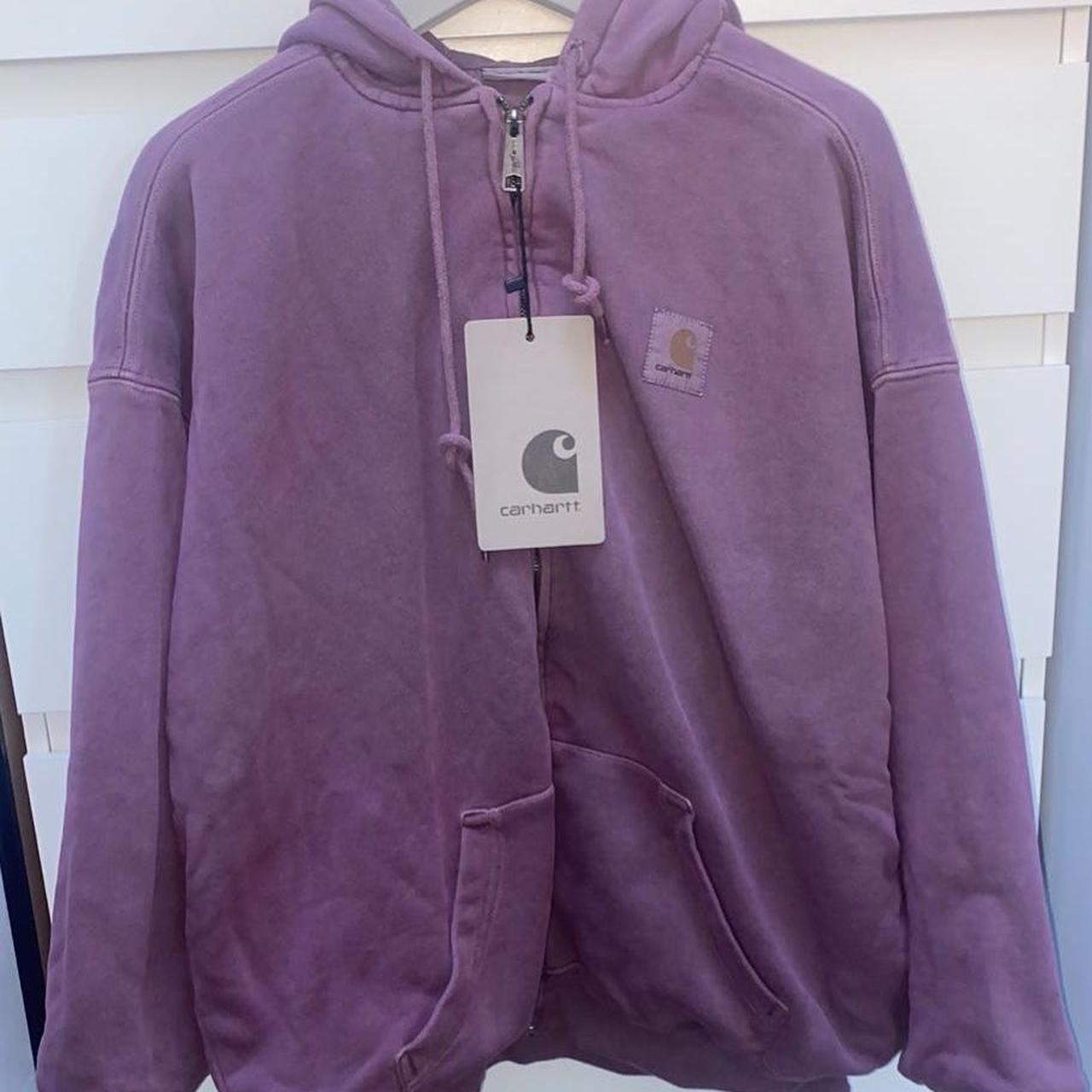Carhartt Ex purple dyed WIP jacket Brand new with... - Depop