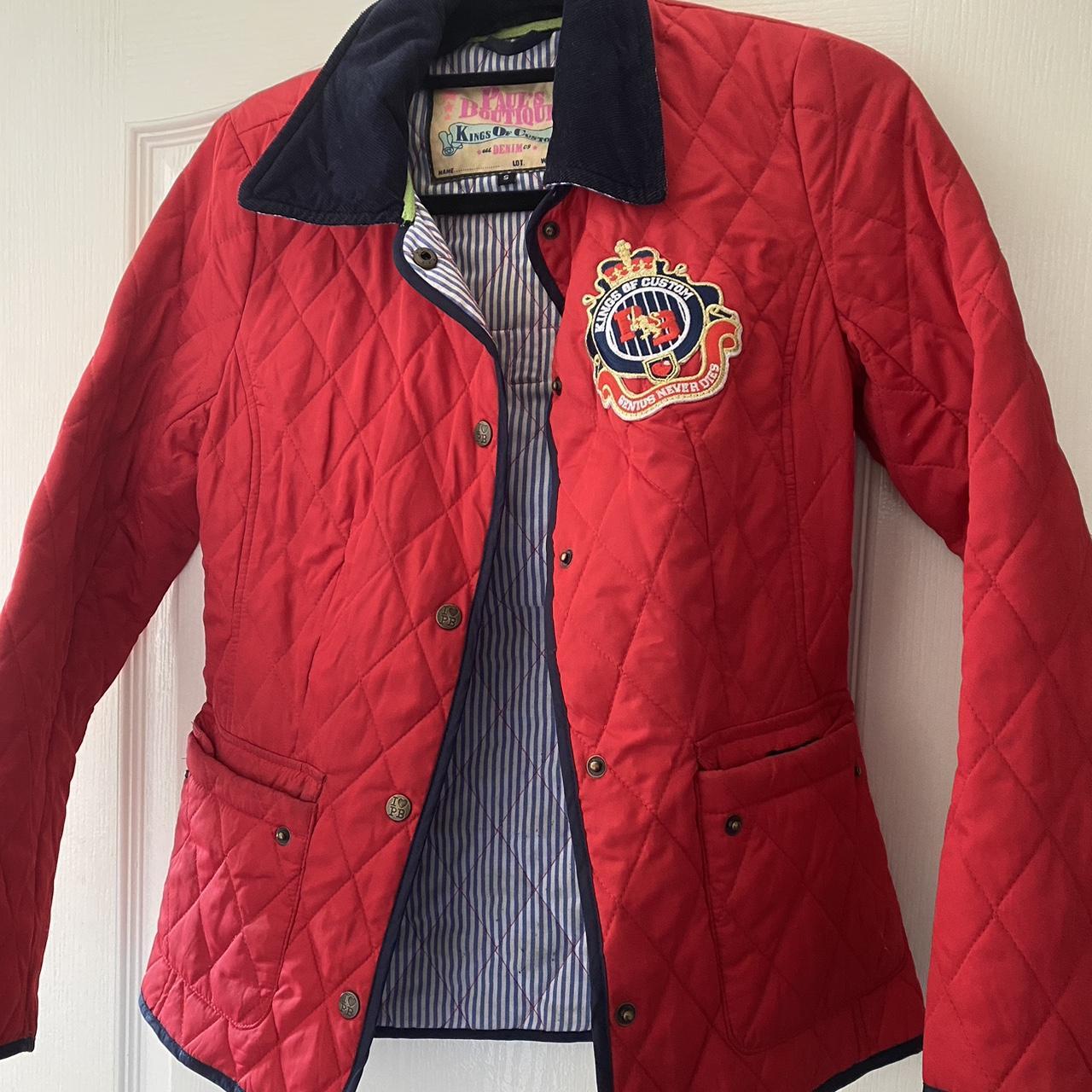 Small on sale red jacket