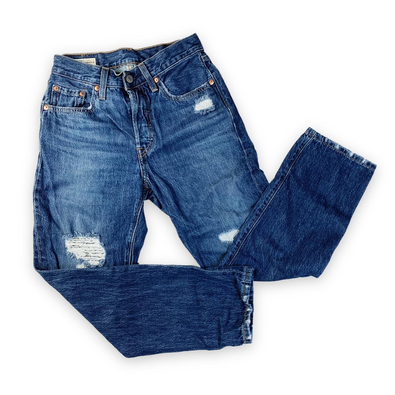 LEVI’S 501 High Waist Dark Wash Denim Jeans BRAND... Depop