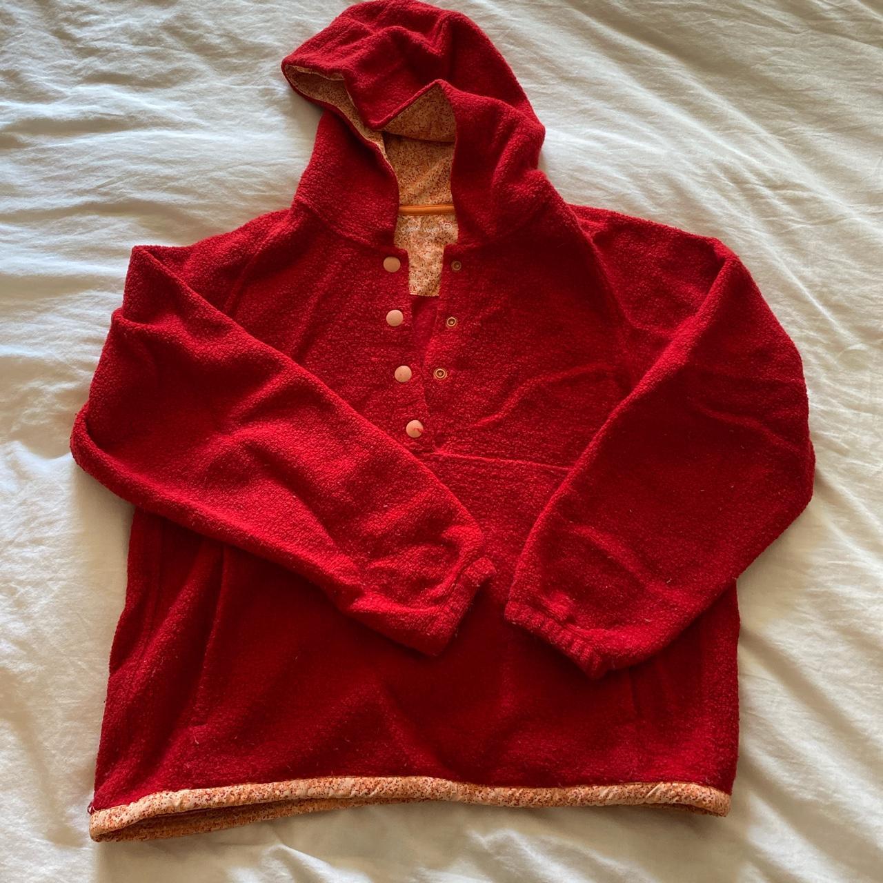 Outdoor Voices Women S Red Sweatshirt Depop