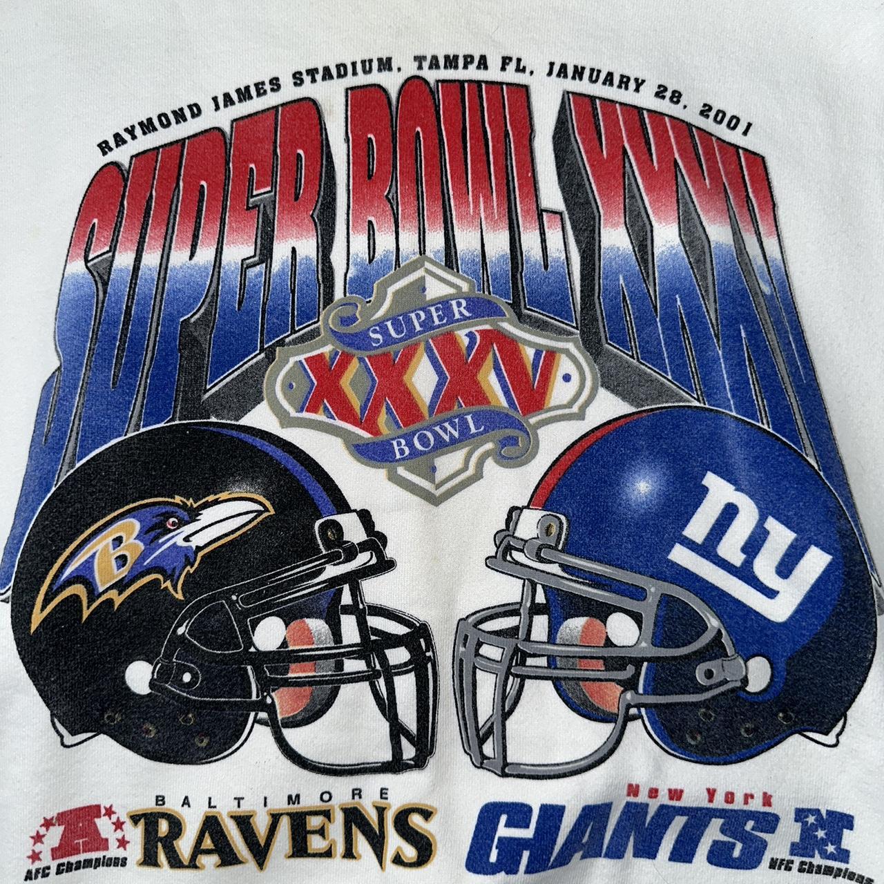 NEW YORK GIANTS VINTAGE SUPERBOWL XXV TAMPA SWEATSHIRT MENS XL-SEE ALL  PICTURES