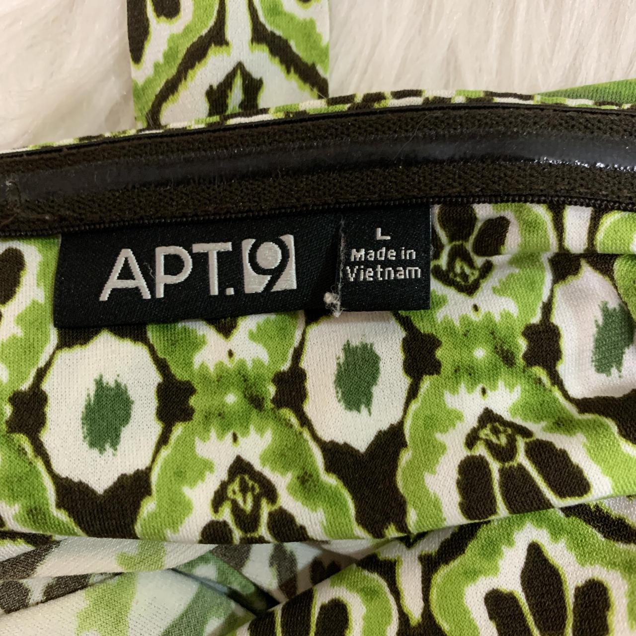 Apt. 9 Women's Top - Green/Multi - L – apt 9 avoc… - image 3