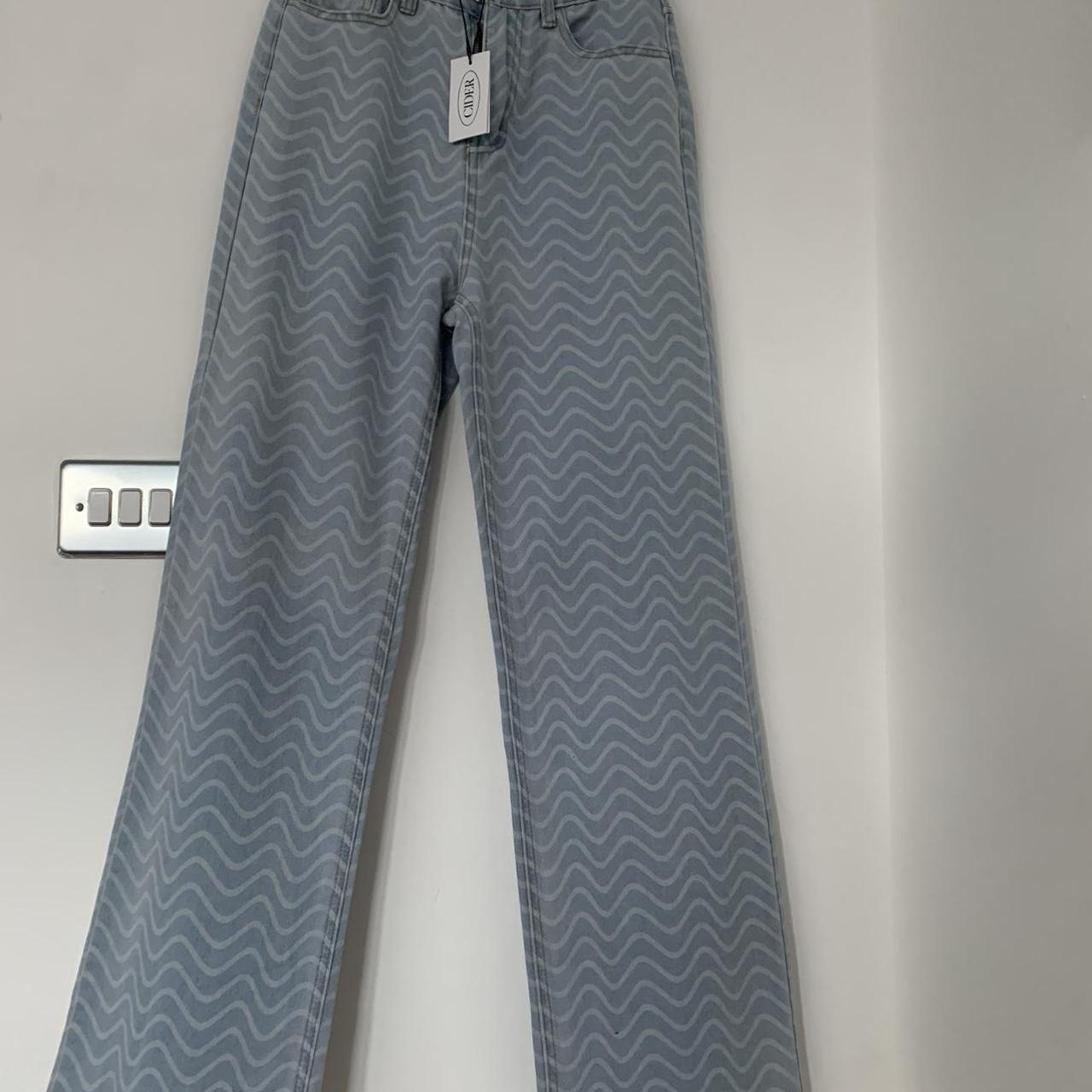 Cider Women's Blue Jeans Depop