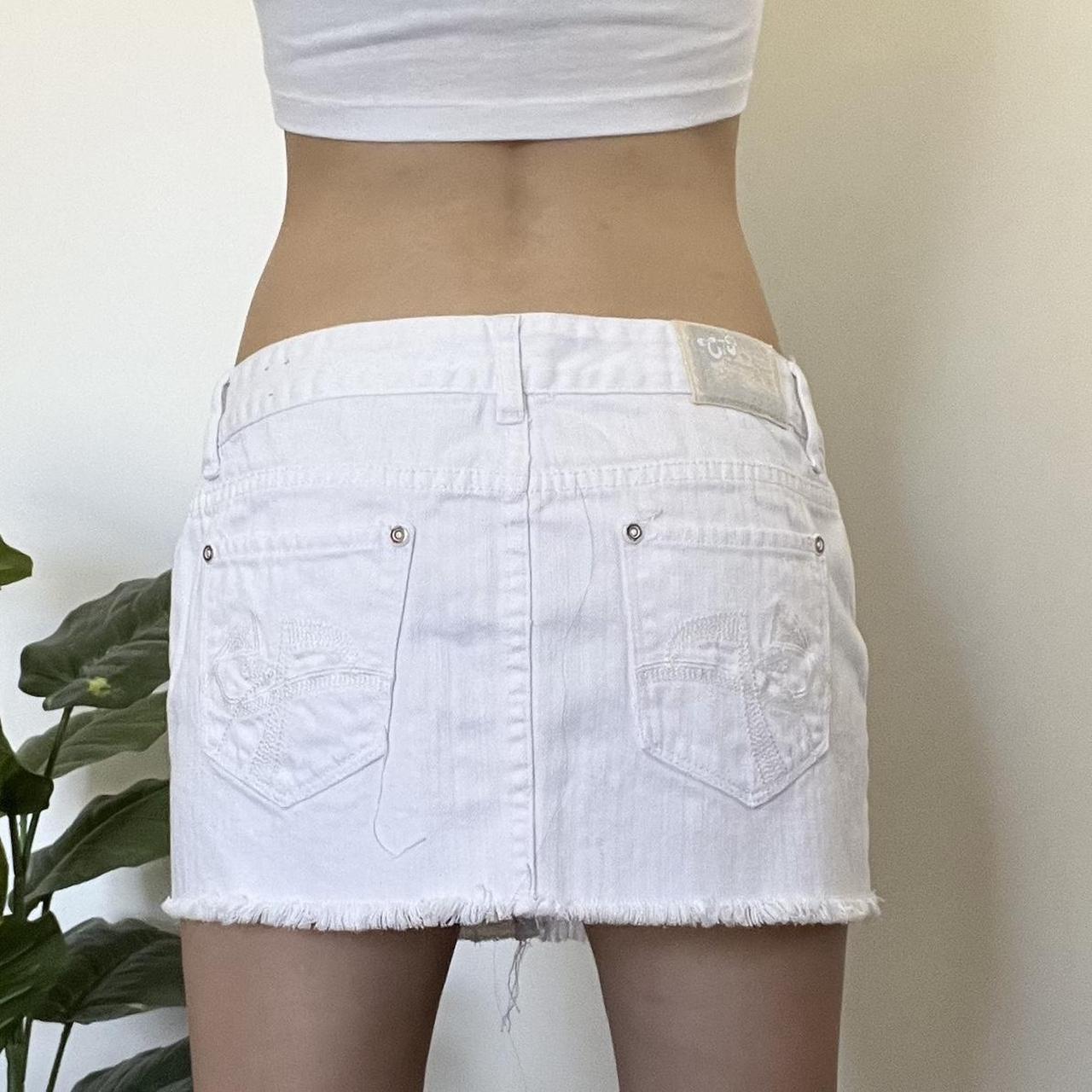 Accessorize Women's White Skirt (2)