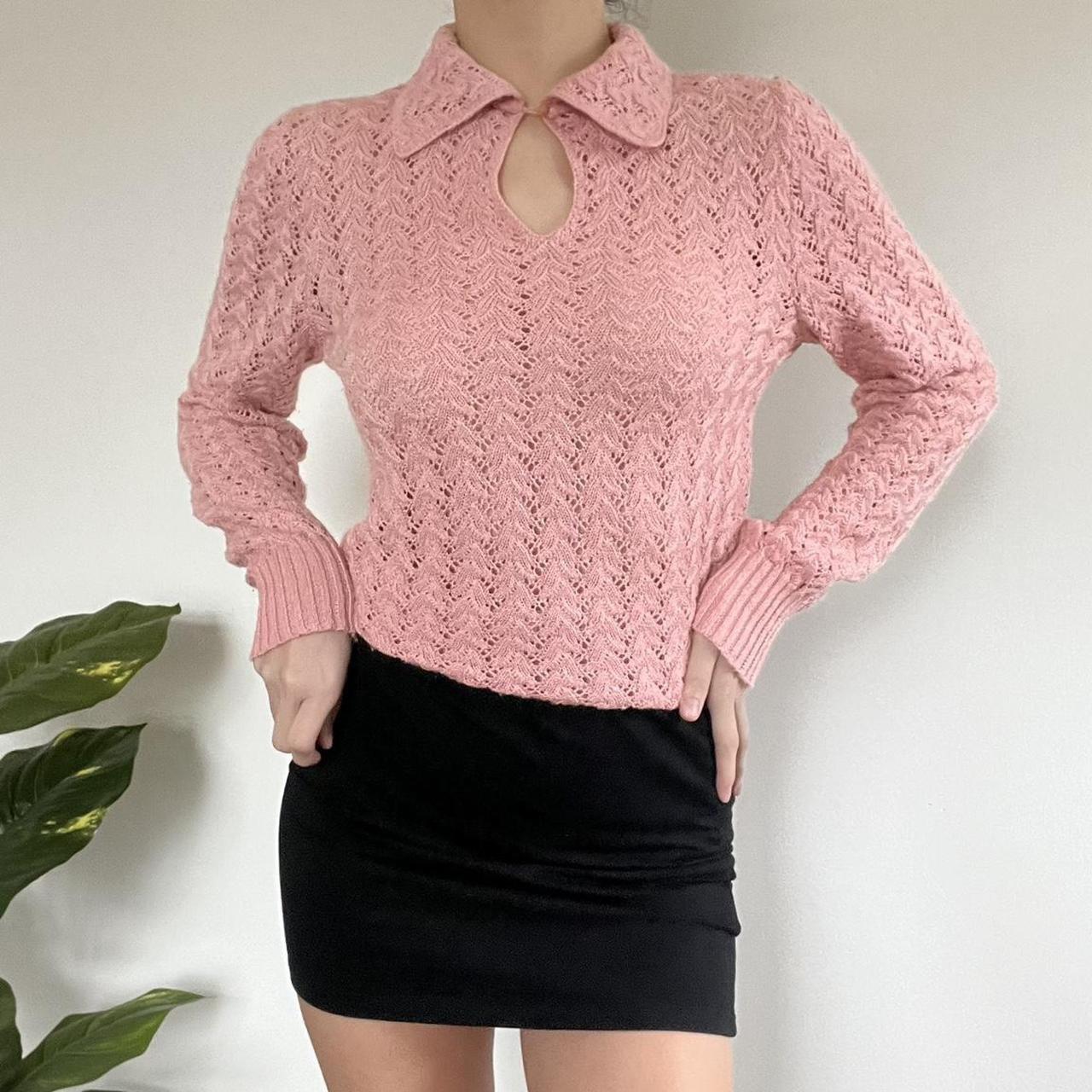 Women's Pink Jumper | Depop