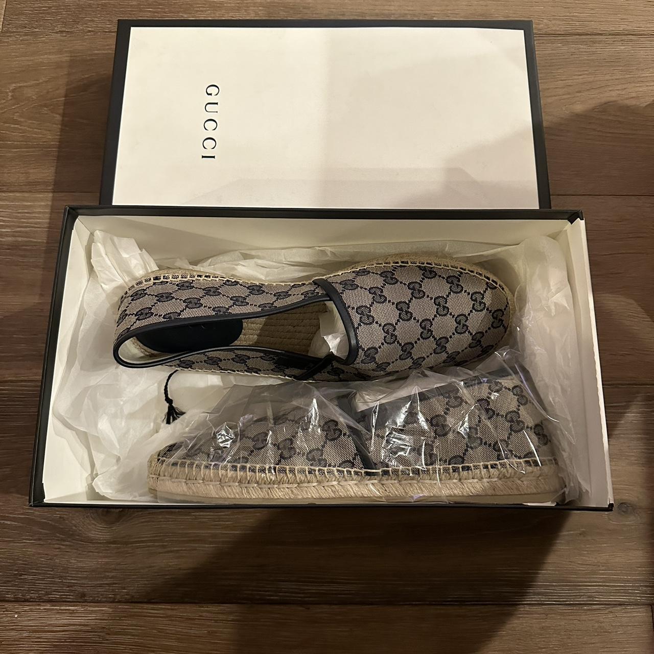 Gucci supreme clearance bees espadrille