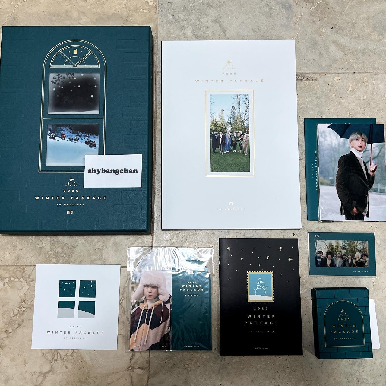 bts winter package 2020 dvd set, all inclusions,...