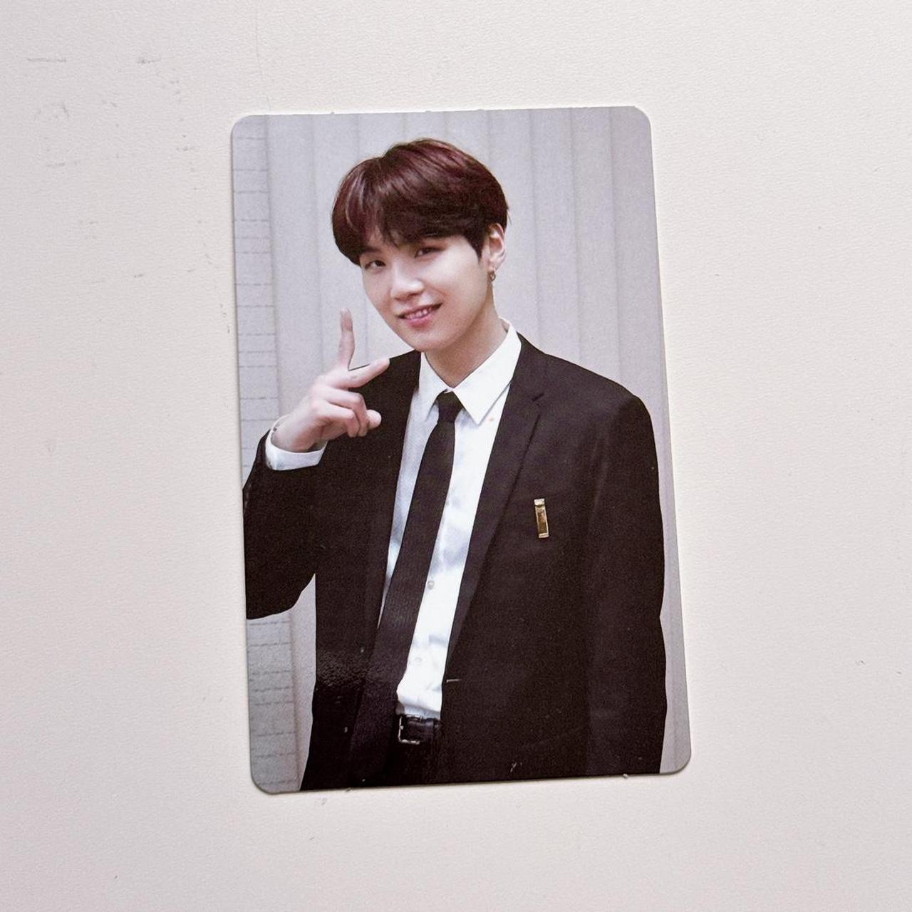 Suga Memories 2018 outlets Photocard