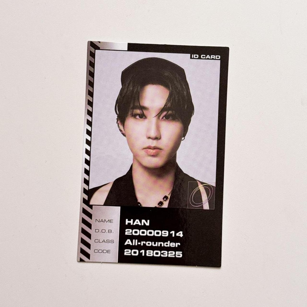 Han Jisung Signed popular photocard