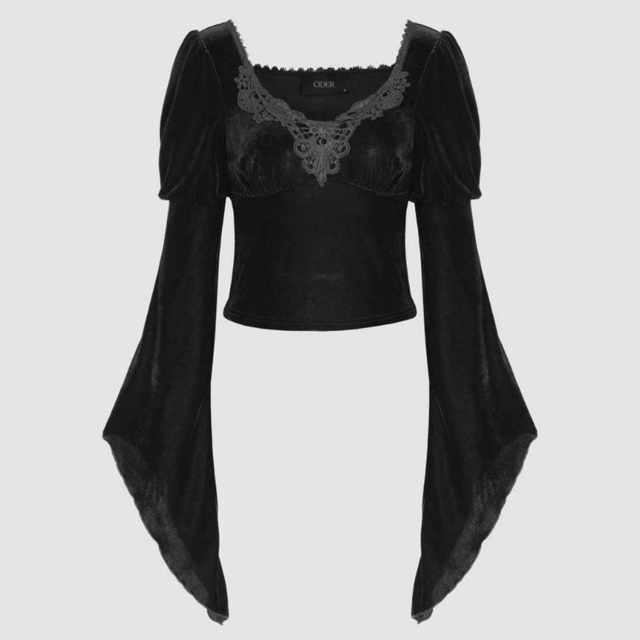 Dolls Kill Women's Black Croptop Depop