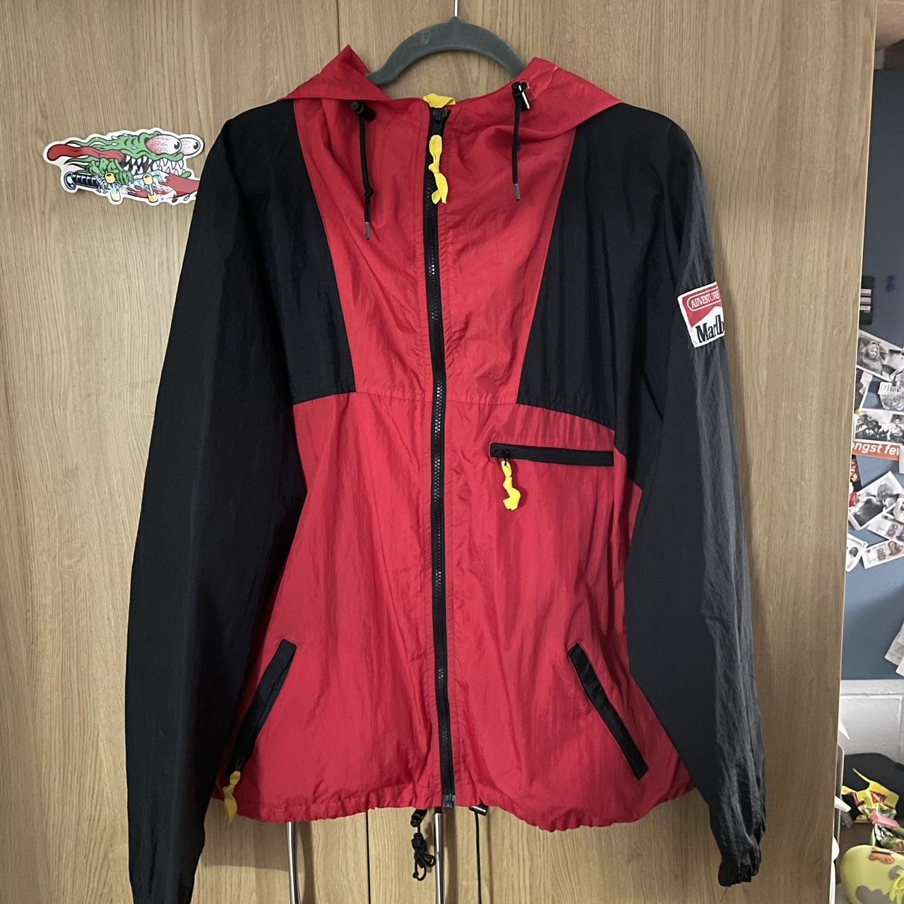 Marlboro Adventure team rain jacket Size: mens... - Depop